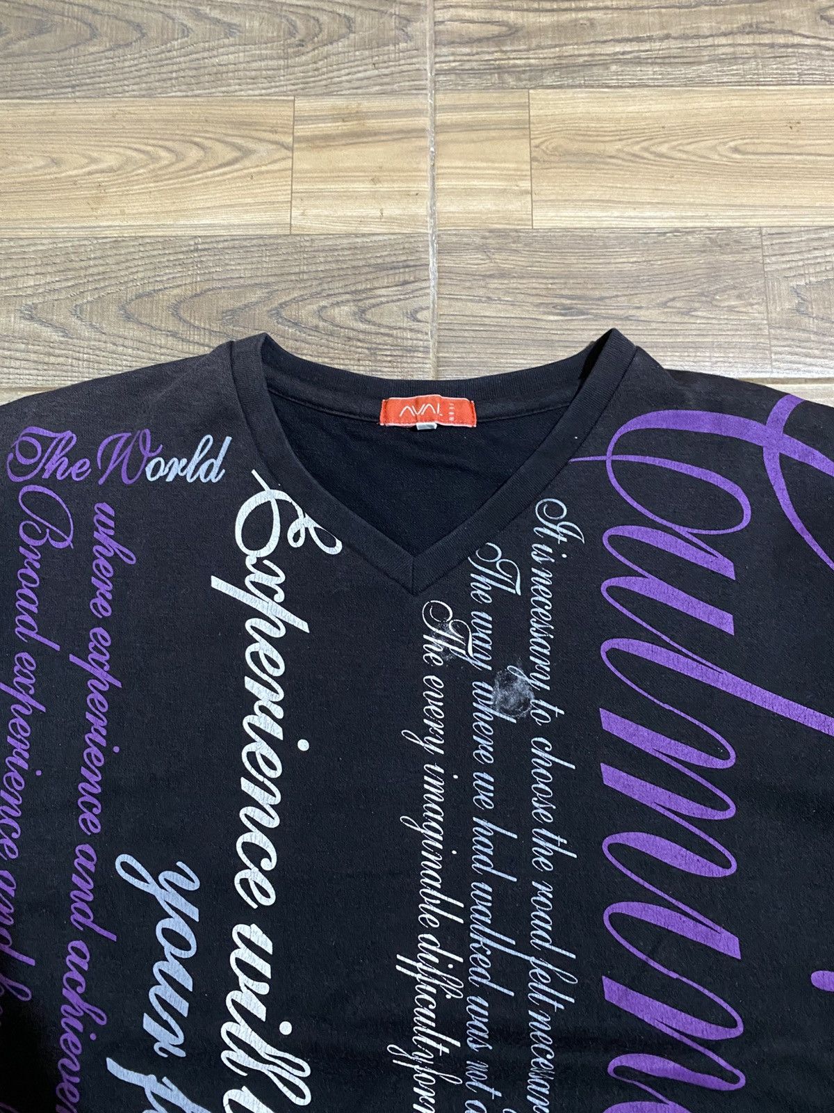 Japanese Brand × Vintage AVAIL POEM LONG SLEEVE TEE Size US L / EU 52-54 / 3 - 3 Thumbnail