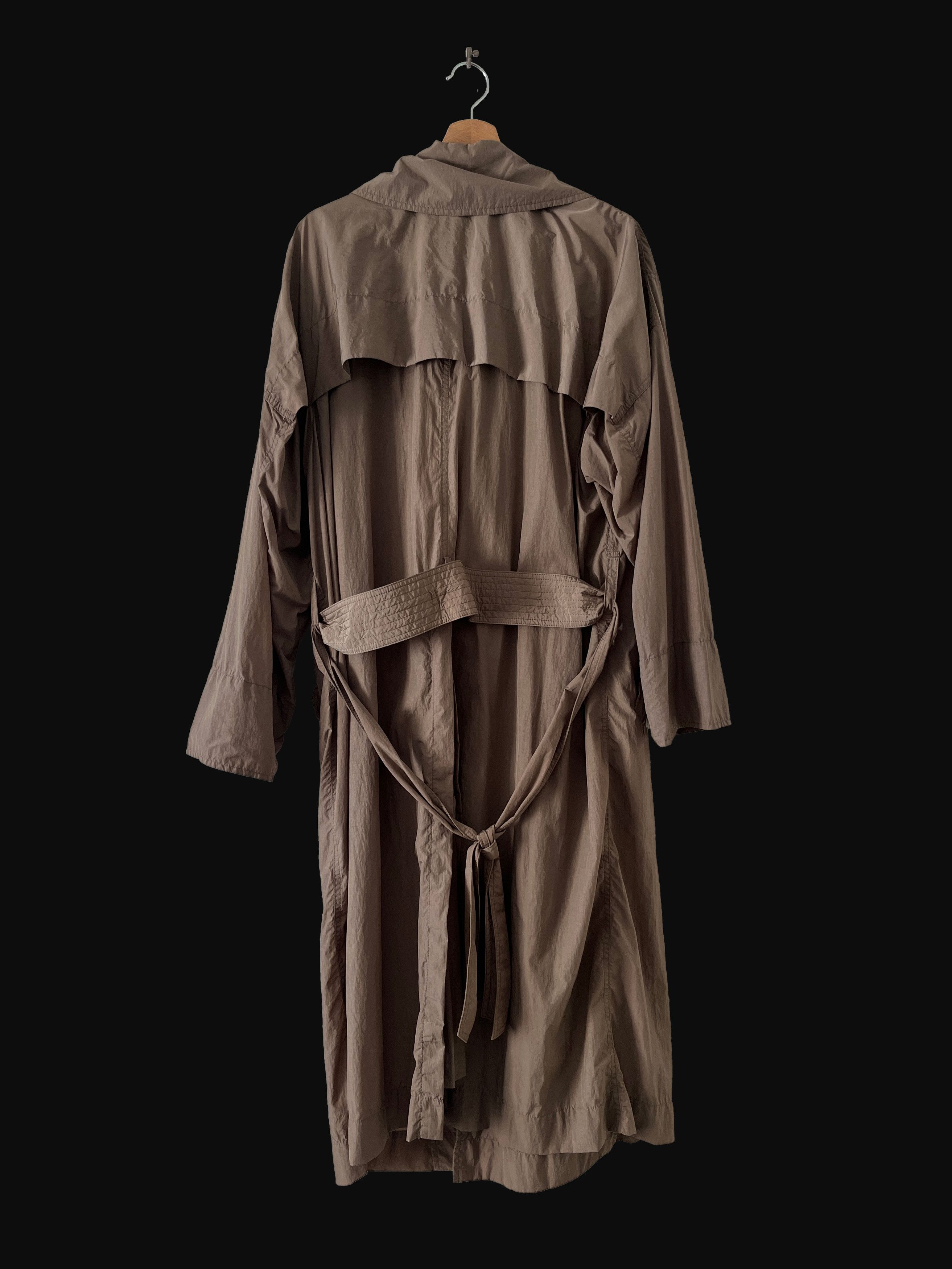 Issey Miyake SS18 Wind Taffeta Oversized Trenchcoat Windcoat Size US S / EU 44-46 / 1 - 2 Thumbnail