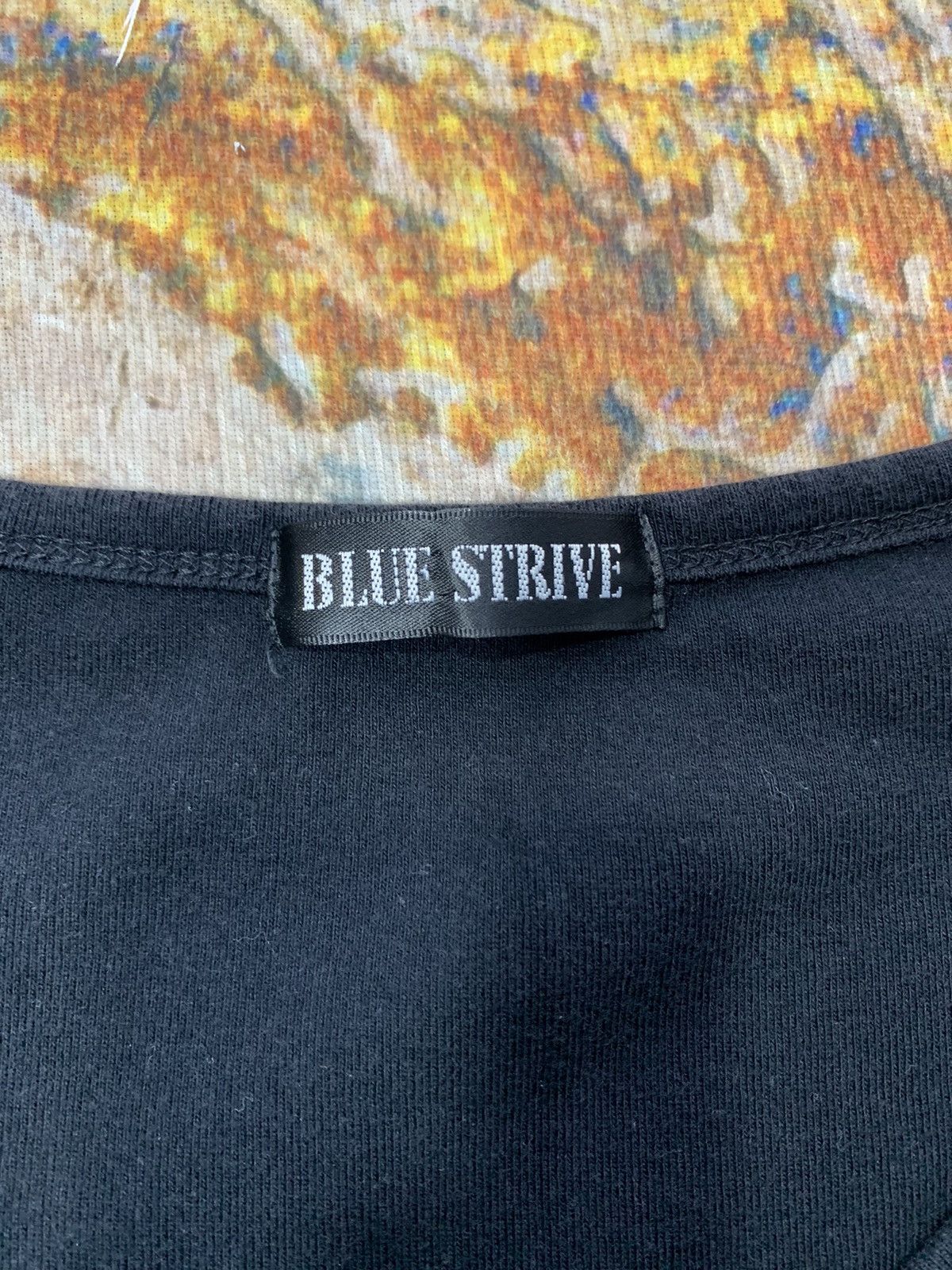 Hysteric Glamour Japan Blue Strive Gothic Punk poem Long slevee Size US M / EU 48-50 / 2 - 3 Thumbnail