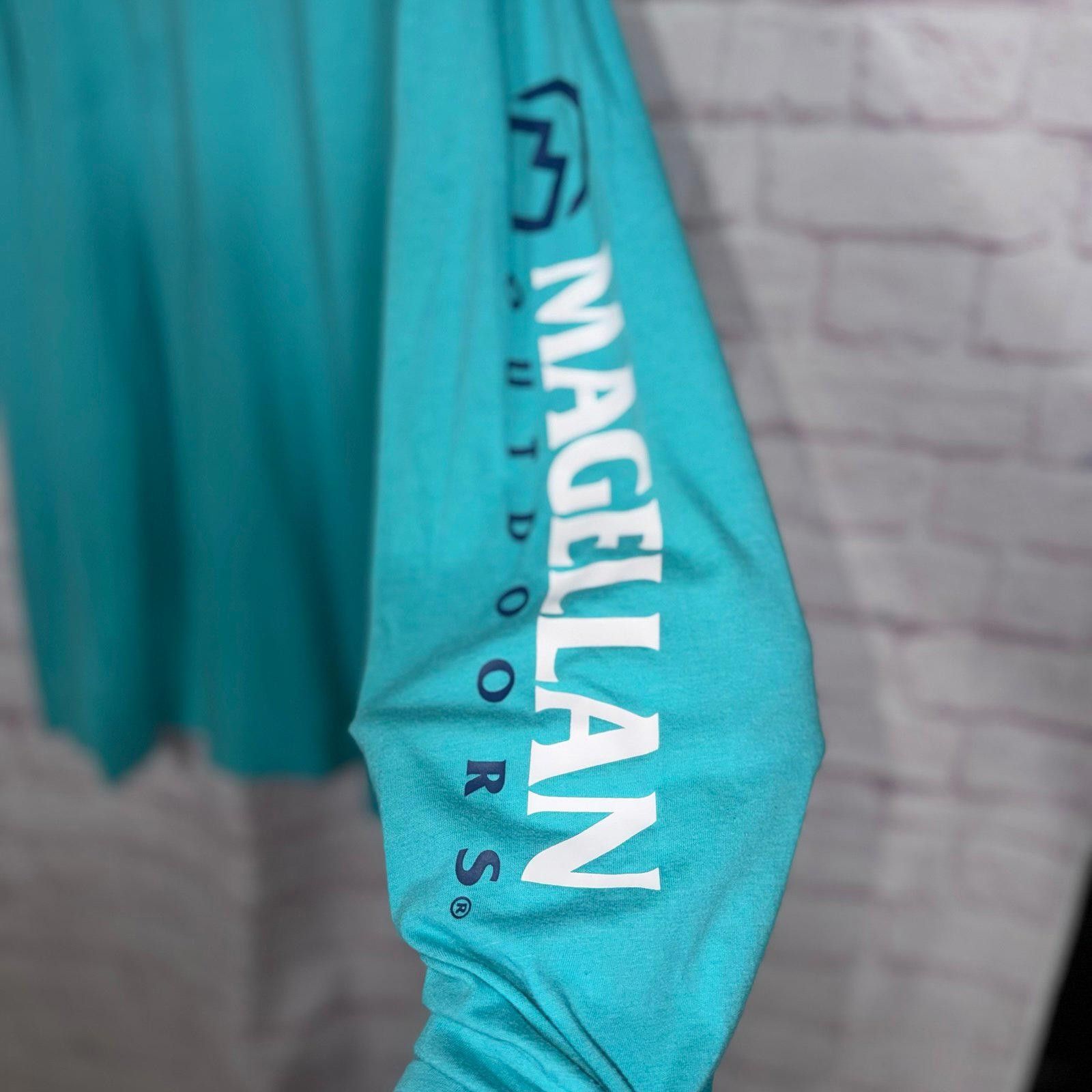 Magliano Magellan Outdoors 3X Long Sleeve Shirt in Teal Size 3XL / US 20-22 - 4 Thumbnail
