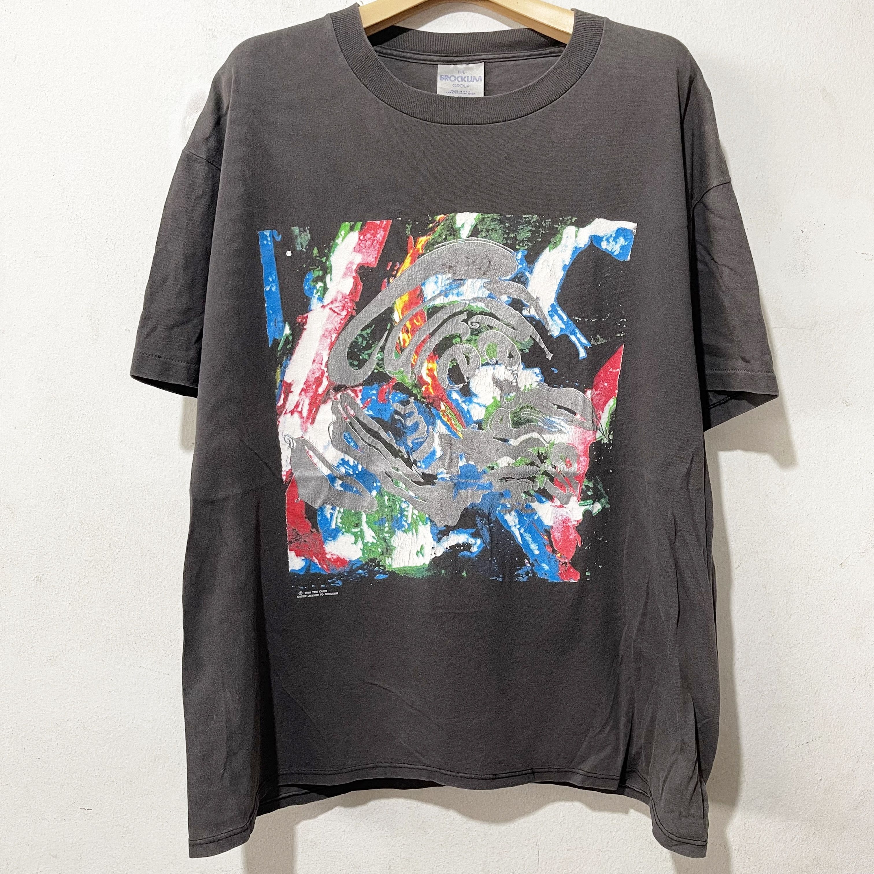 Band Tees × Vintage Vintage 90s The Cure Mixed up Shirt Size US XL / EU 56 / 4 - 1 Thumbnail