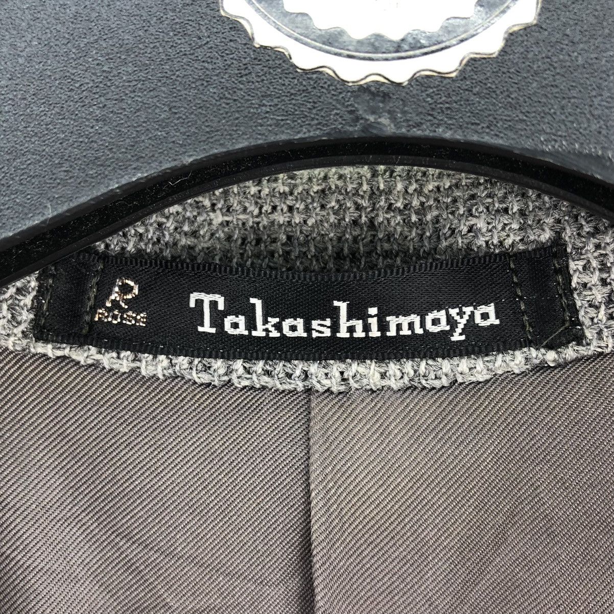 Japanese Brand Vintage 80's Takashimaya Blazer Burlap Fabric Size US M / EU 48-50 / 2 - 12 Thumbnail
