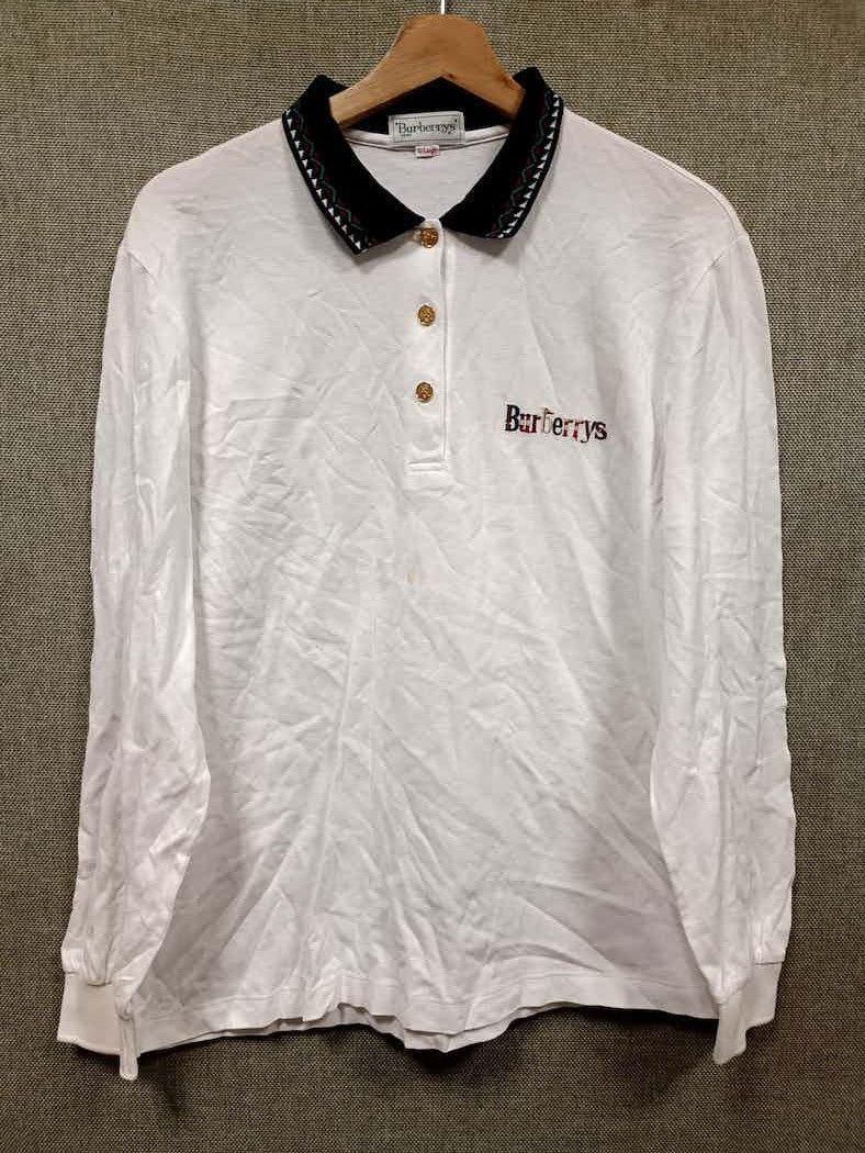 Burberry × Burberry Prorsum × Vintage vintage burberry embroidery polo shirt Size US M / EU 48-50 / 2 - 1 Thumbnail