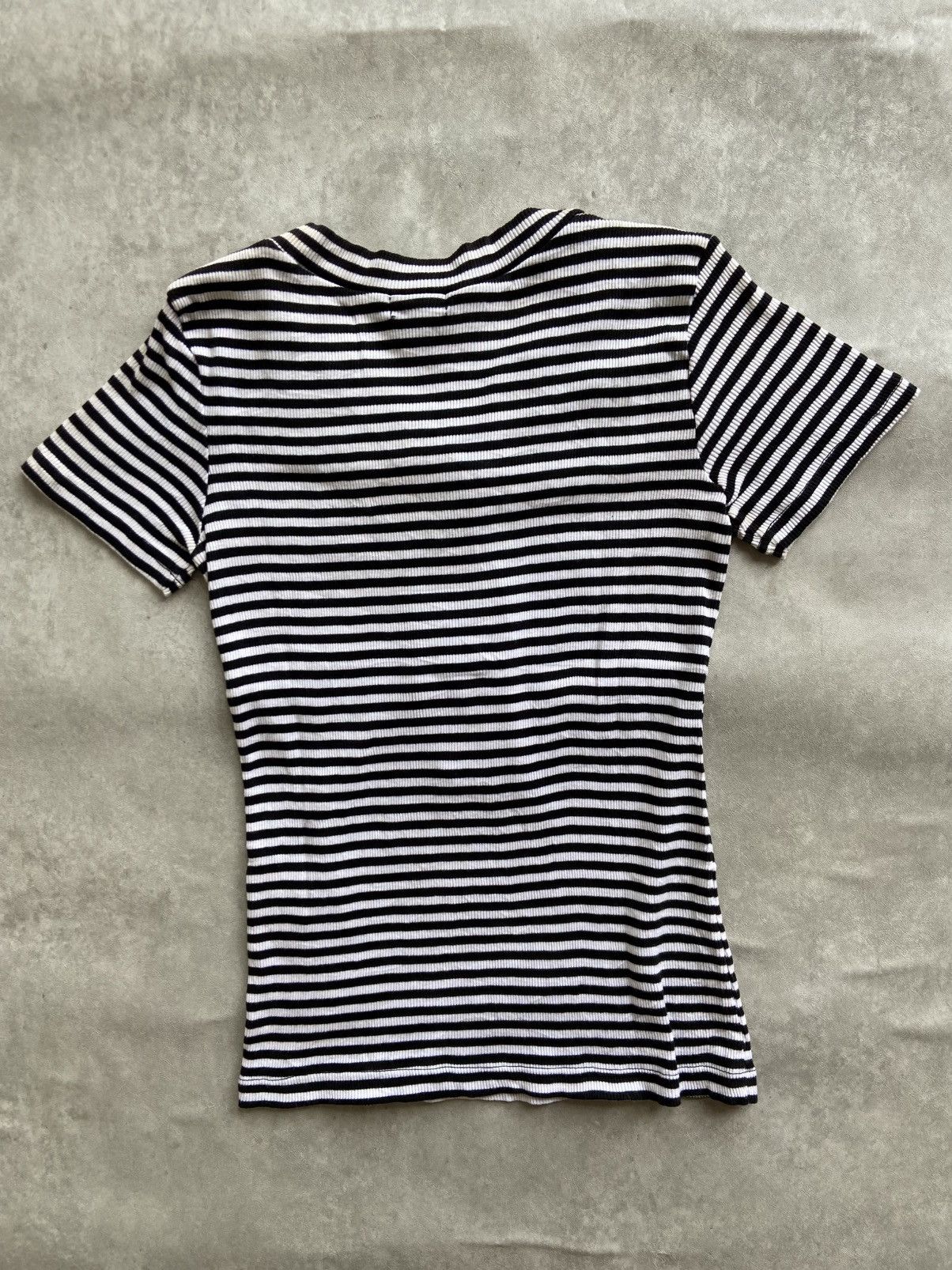 Beauty Beast × If Six Was Nine × Japanese Brand Sly Bombex Striped Love Tshirt Size M / US 6-8 / IT 42-44 - 6 Thumbnail