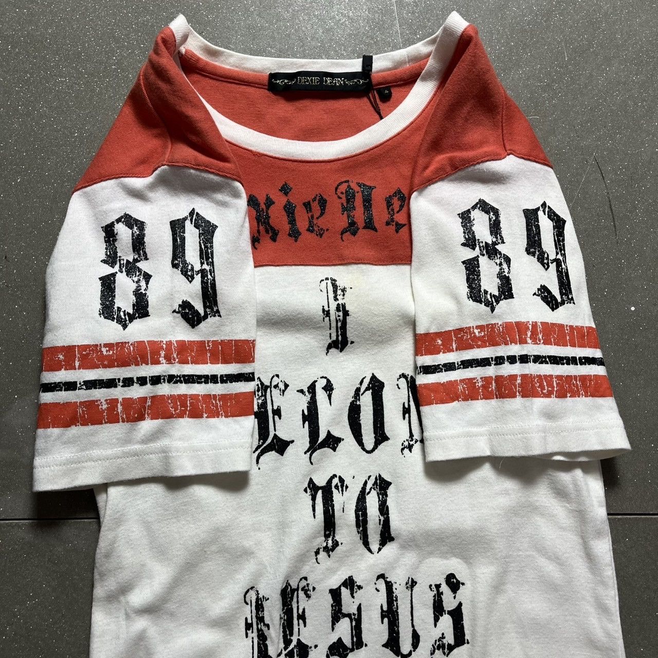 Japanese Brand Dexie Dean I belong to Jesus T-shirt Size L / US 10 / IT 46 - 6 Thumbnail