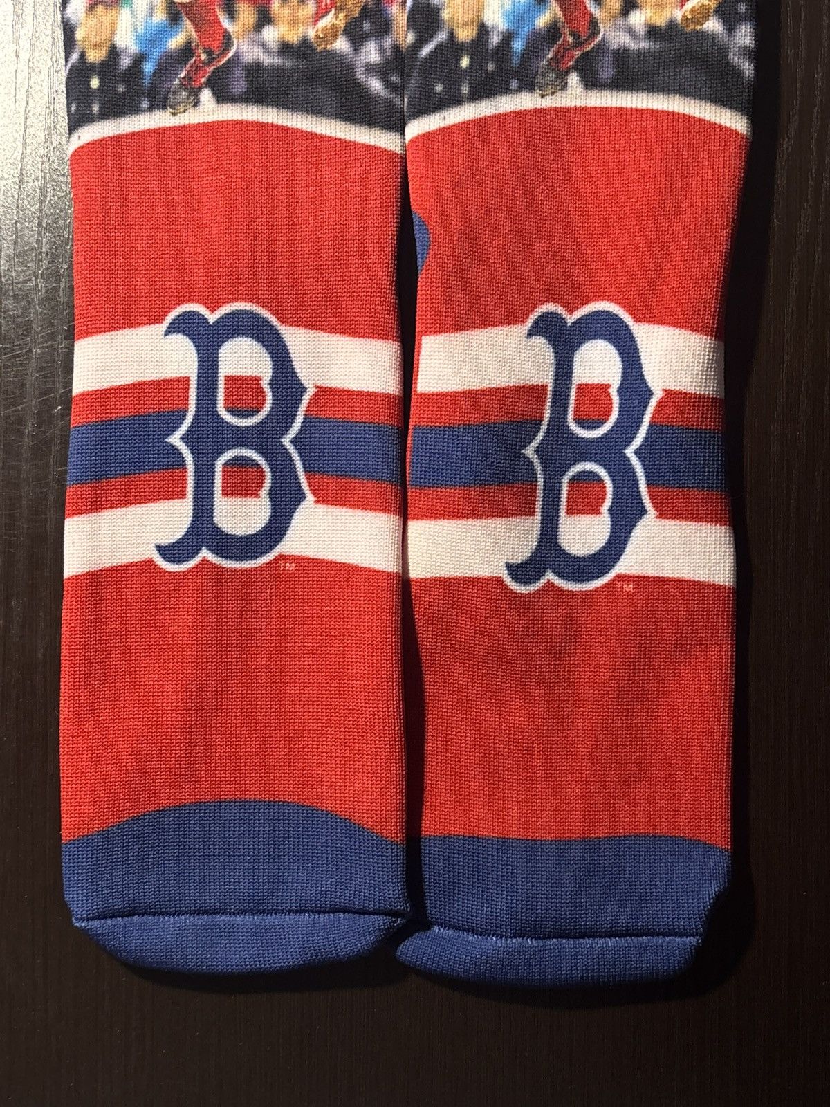 MLB Boston Red Sox Xander Bogaerts Socks Crew National Grid Size ONE SIZE - 3 Thumbnail