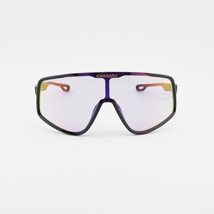 Carrera Carrera CARRERA 4017/S 0807 TE Sunglasses Black Shield Frame Size ONE SIZE - 3 Thumbnail