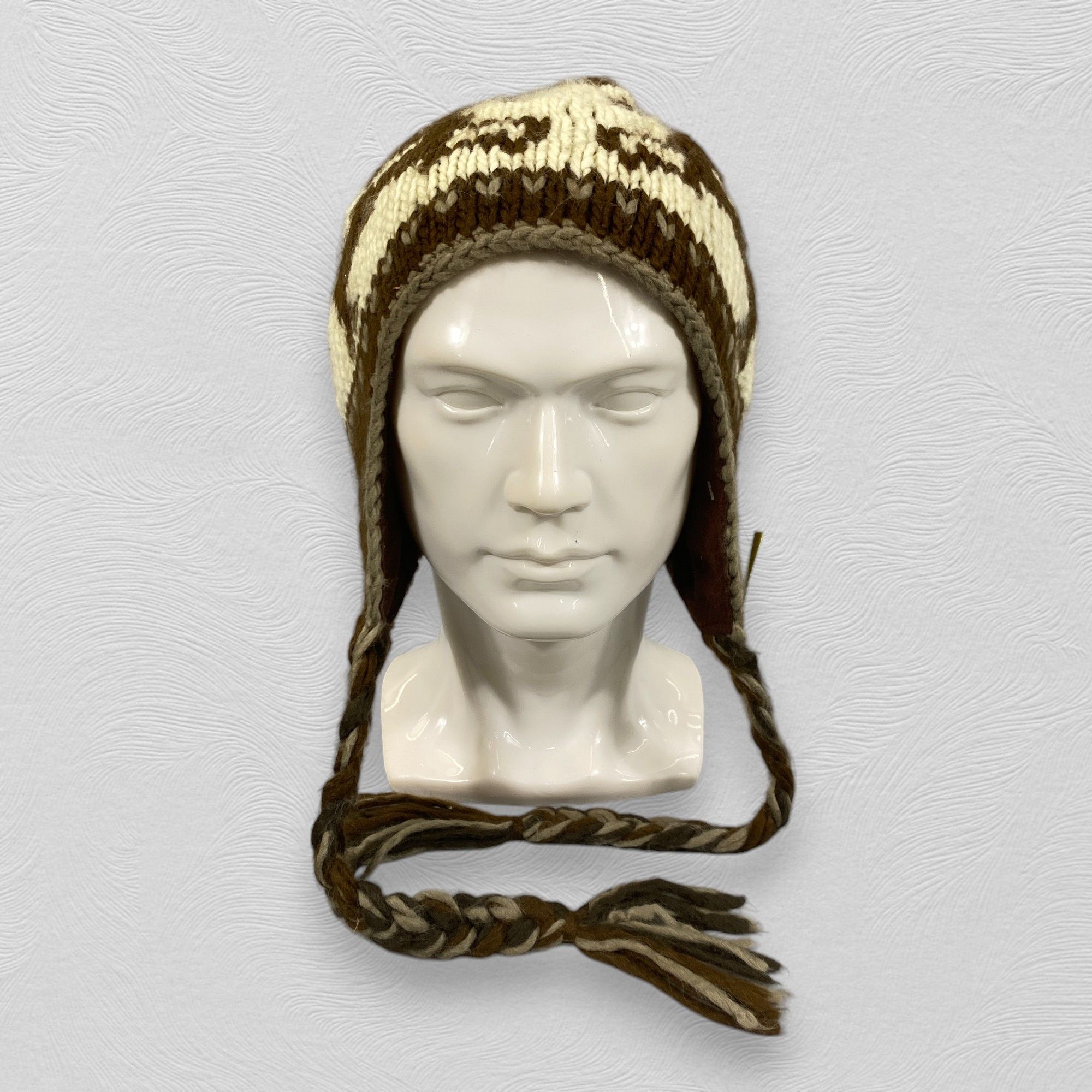 Japanese Brand Deer Ear Flap Beanie Hat -BN724 Size ONE SIZE - 3 Thumbnail