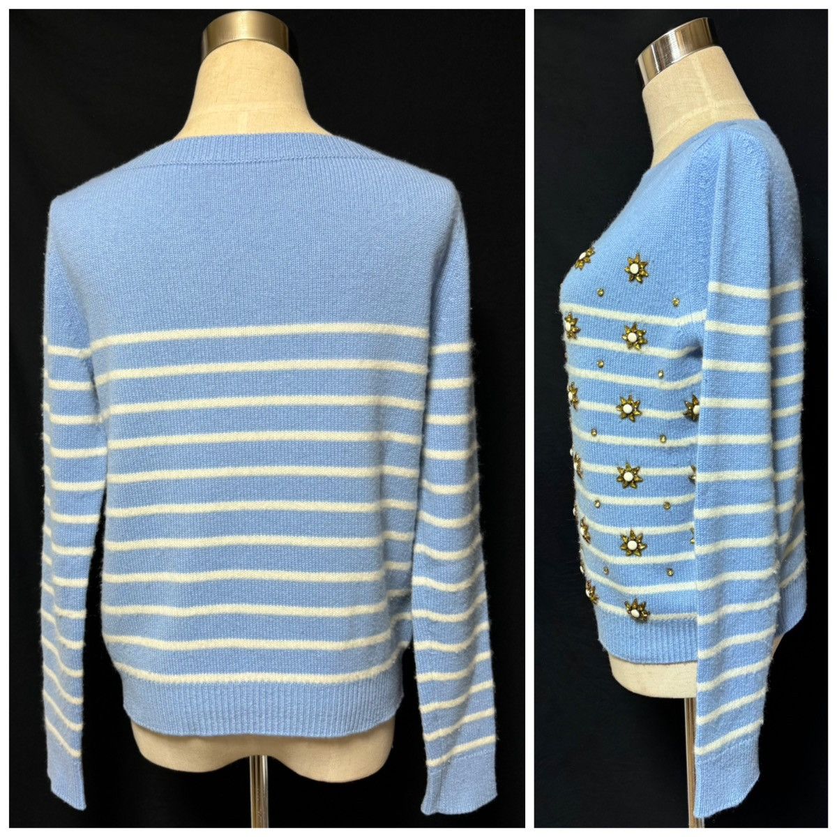 Gucci Gucci star decoration border cashmere sweater XS Size XS / US 0-2 / IT 36-38 - 11 Thumbnail