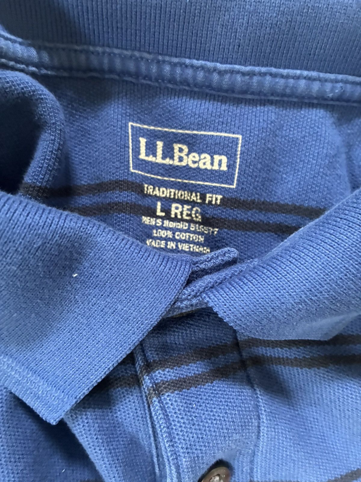 L.L. Bean Vintage LL Bean Rugby Polo Size US L / EU 52-54 / 3 - 2 Thumbnail