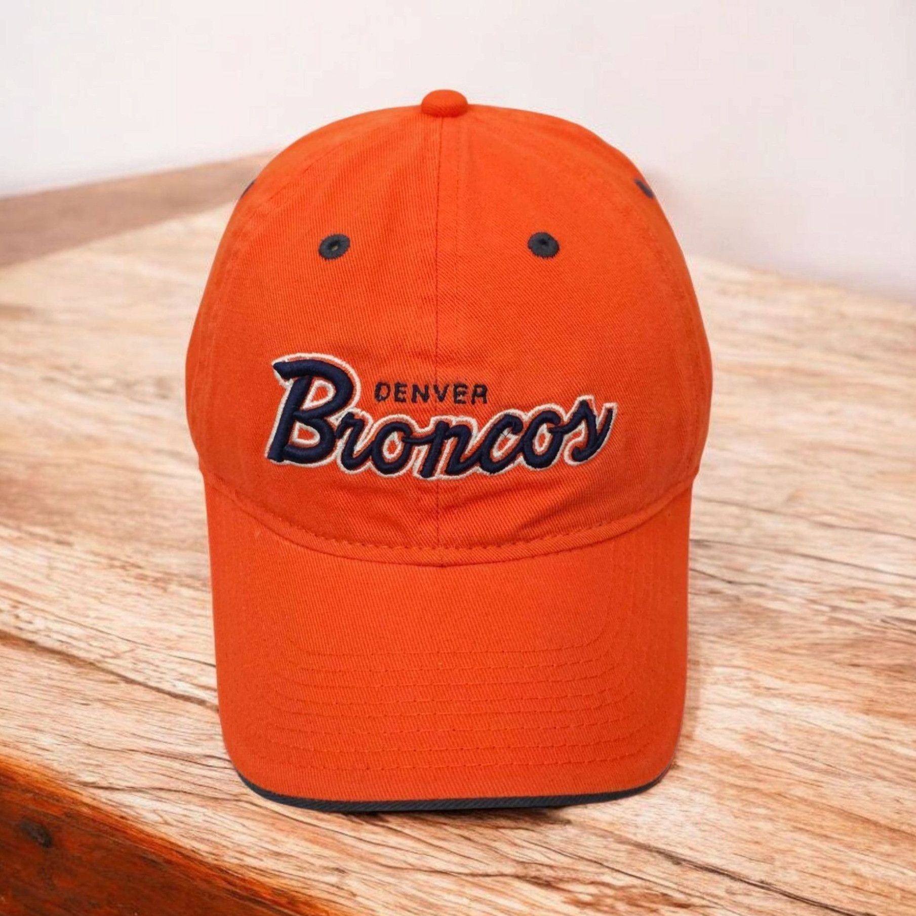 Reebok Denver Broncos Adjustable Cap NFL Trucker Baseball Hat Size ONE SIZE - 1 Thumbnail