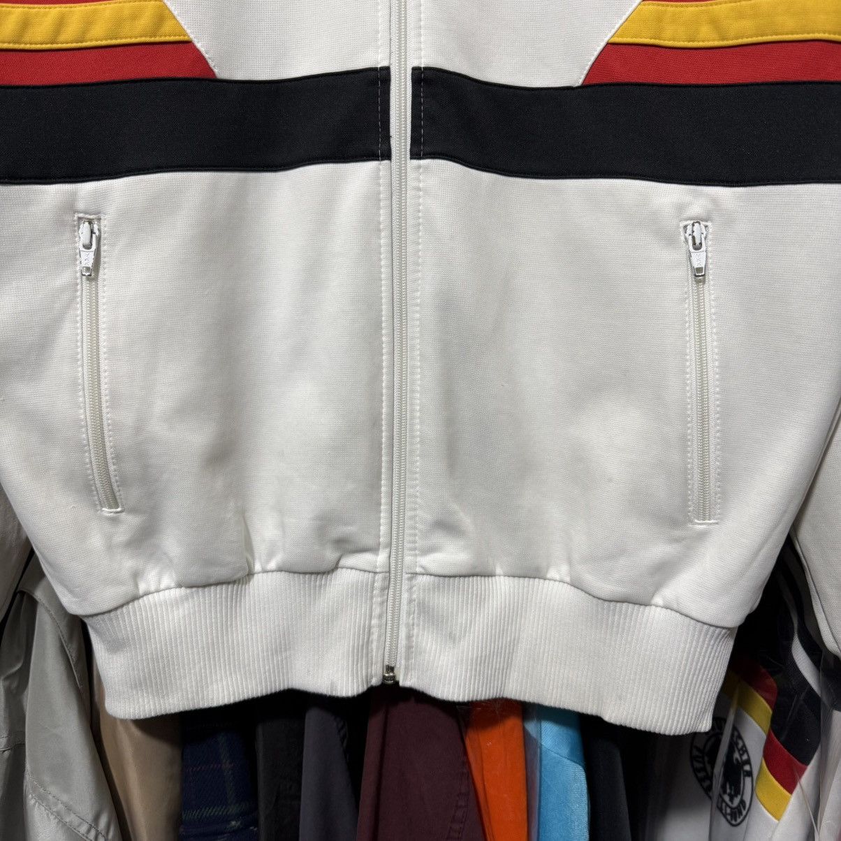 Vintage Vintage adidas 80s germany track top Size US M / EU 48-50 / 2 - 13 Thumbnail