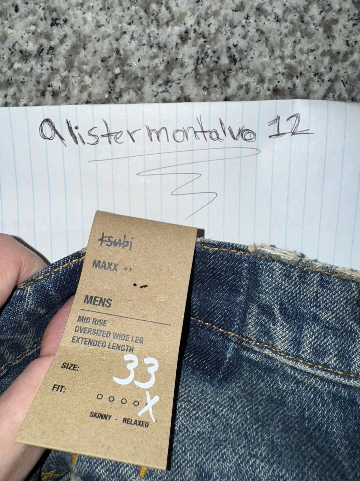 Ksubi Ksubi Baggy Jeans Size US 33 - 8 Thumbnail