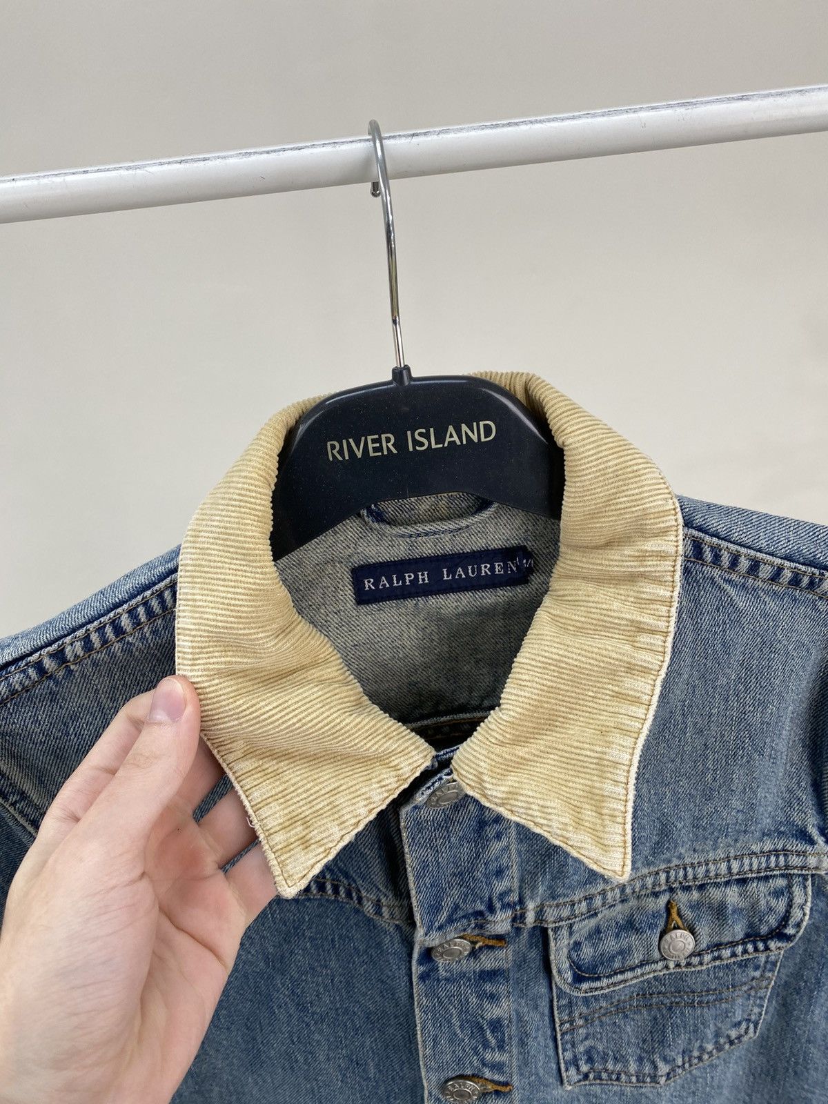 Ralph Lauren Vintage Ralph Lauren Polo Womens Denim Jacket Size M / US 6-8 / IT 42-44 - 6 Thumbnail