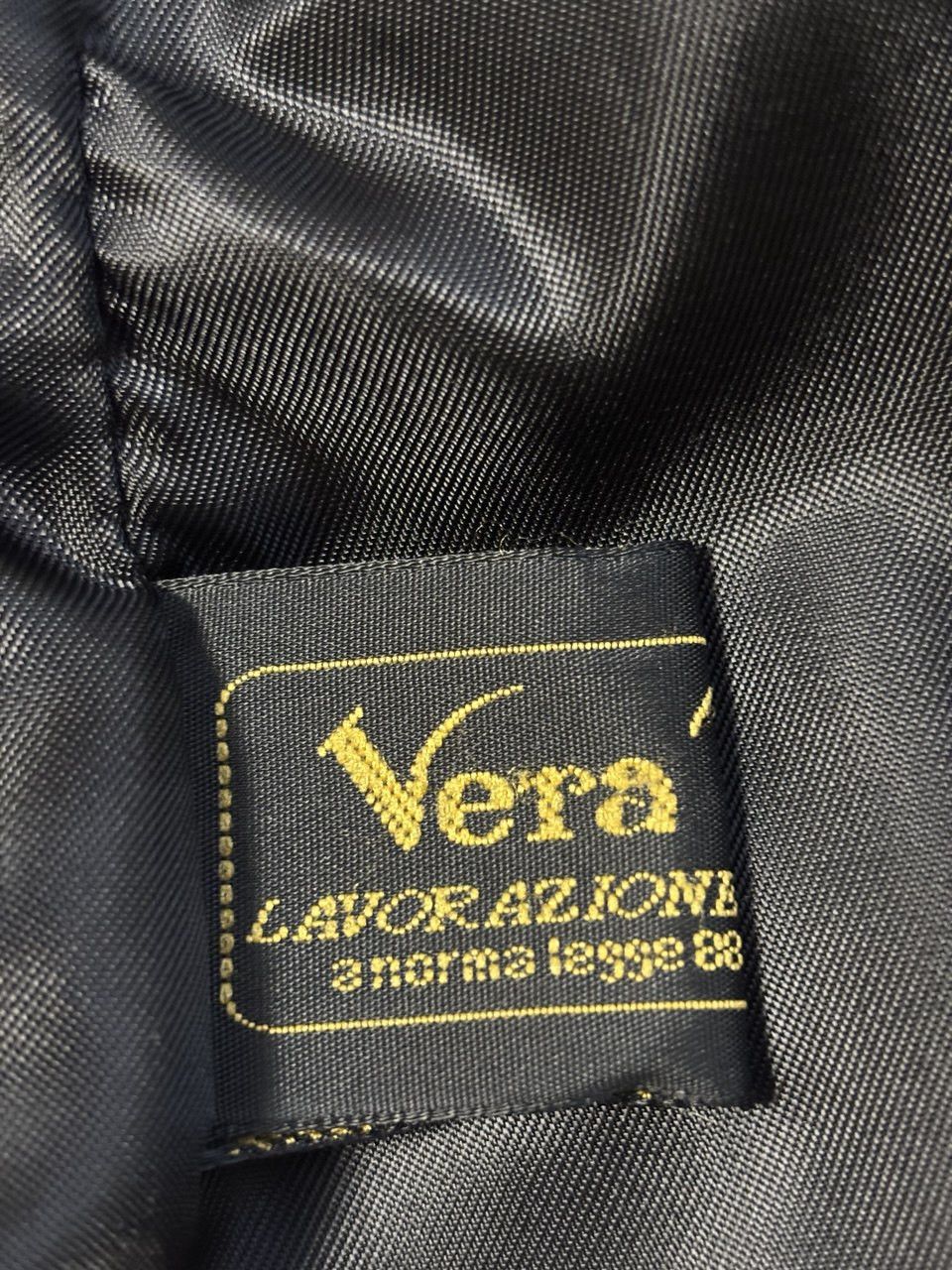 Vintage Vintage Dallas Black Leather Blazer/Coat Vera Lavorazione Size US L / EU 52-54 / 3 - 13 Thumbnail