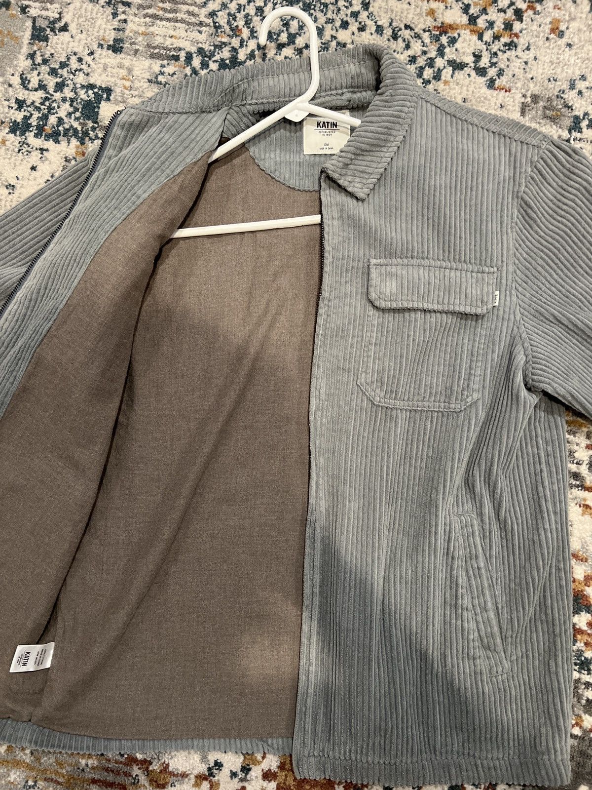 Katin Lined Corduroy Jacket Size US S / EU 44-46 / 1 - 3 Thumbnail