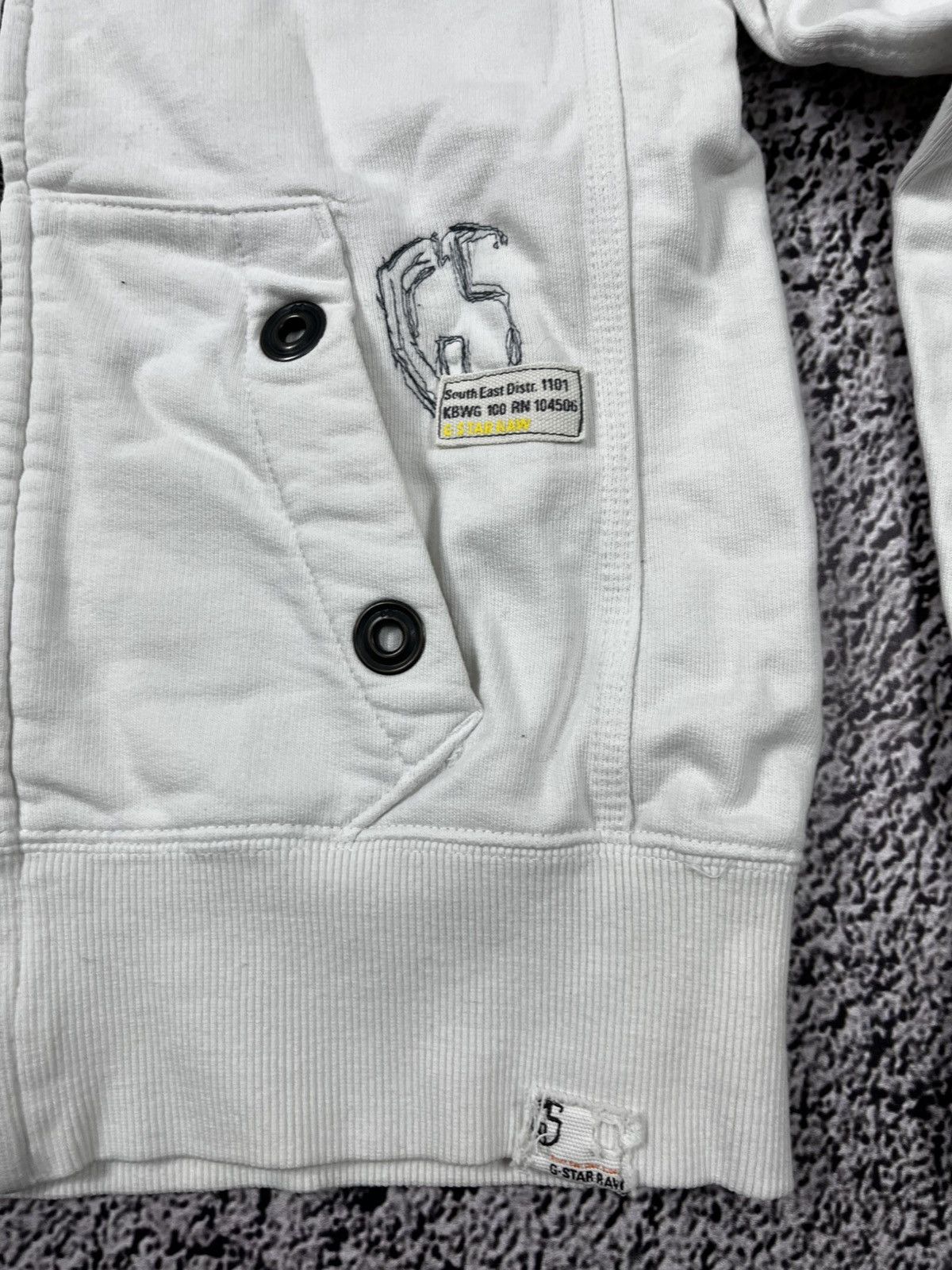 G-Star Vintage Y2K G star snipe cardigan zip jacket big logo Size S / US 4 / IT 40 - 4 Thumbnail