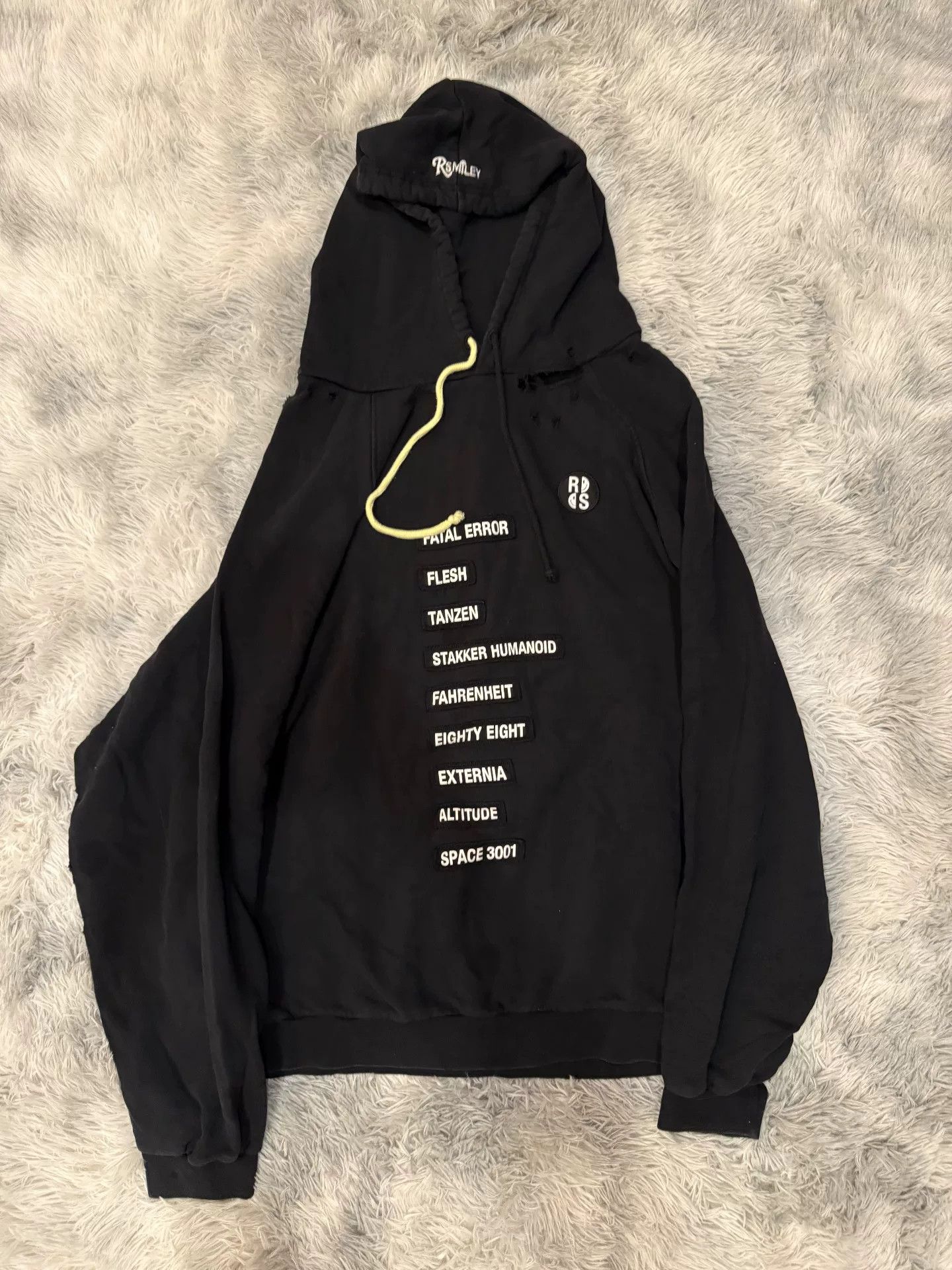 Raf Simons Raf Simons Smiley Hoodie XS Size US XS / EU 42 / 0 - 1 Thumbnail