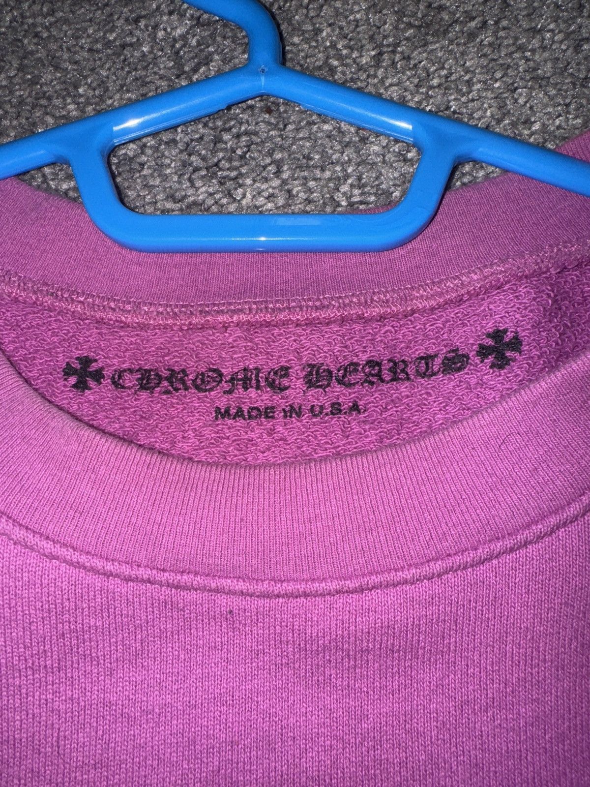 Chrome hearts Matty Boy spider web crewneck sweatshirt