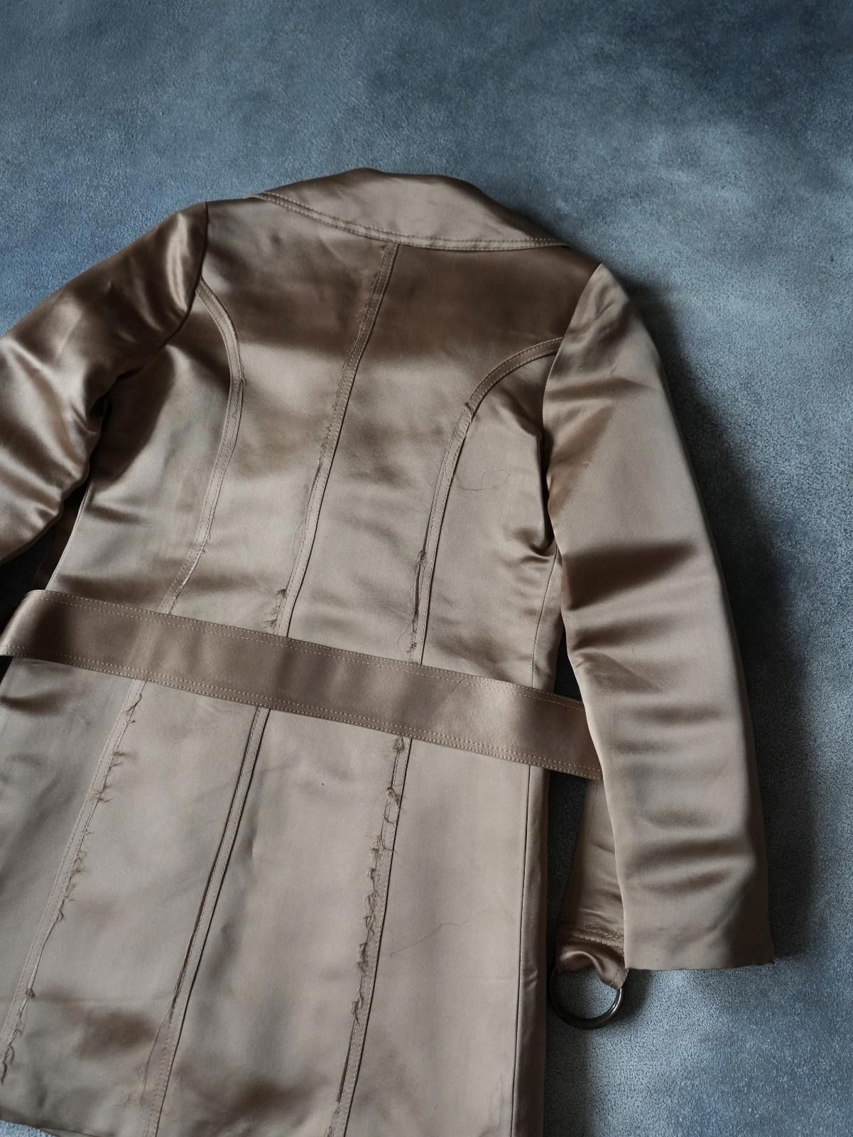 Jil Sander FW2009 Jil Sander By Raf Simons Distressed Asymmetric Coat Size S / US 4 / IT 40 - 12 Thumbnail