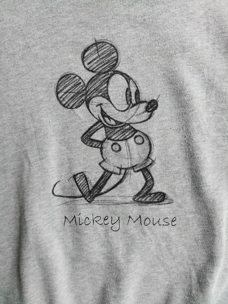 Disney × Mickey Mouse Disney Mickey Mouse Big Logo Hoodie Zipper Sweatshirt Size US L / EU 52-54 / 3 - 3 Thumbnail