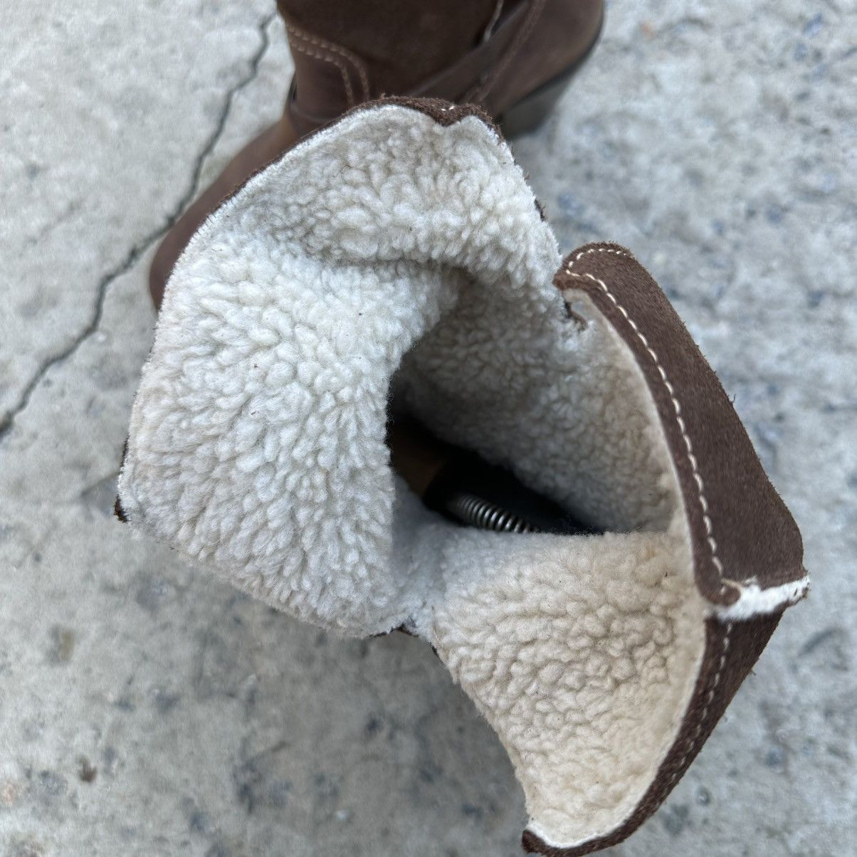 Hypebeast Vintage Women’s Leather Boots Tamari’s Size 39 Winter Y2K Size US 9 / IT 39 - 9 Thumbnail