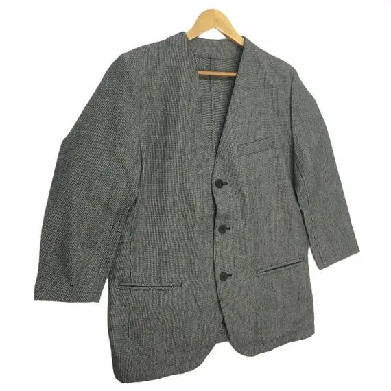 Yohji Yamamoto Vtg Y’s YOHJI YAMAMOTO 3 Button Blazer Suit Sport Coat Size 44R - 3 Thumbnail