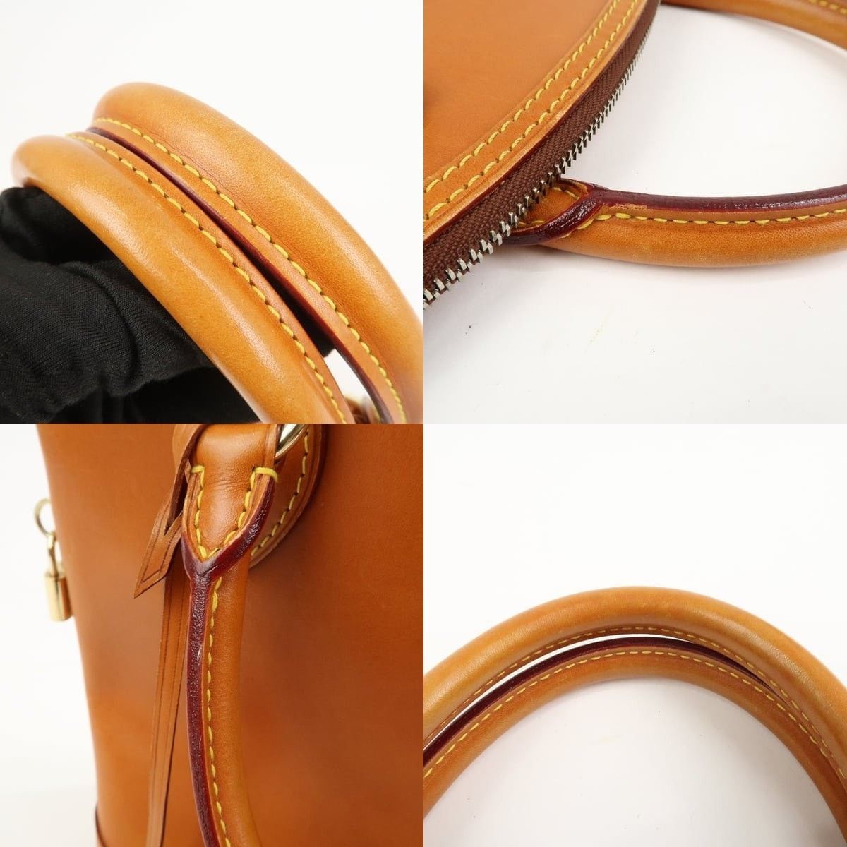 Louis Vuitton Louis Vuitton Lockit Nomade Leather Satchel Tan Size ONE SIZE - 4 Thumbnail