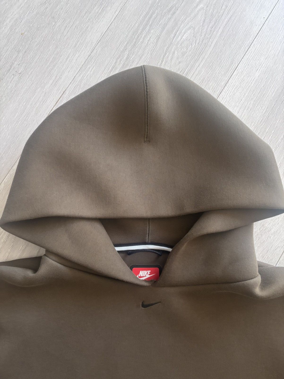 Nike Nike Tech Heavyweight Oversized Cropped Hoodie Size US S / EU 44-46 / 1 - 14 Thumbnail