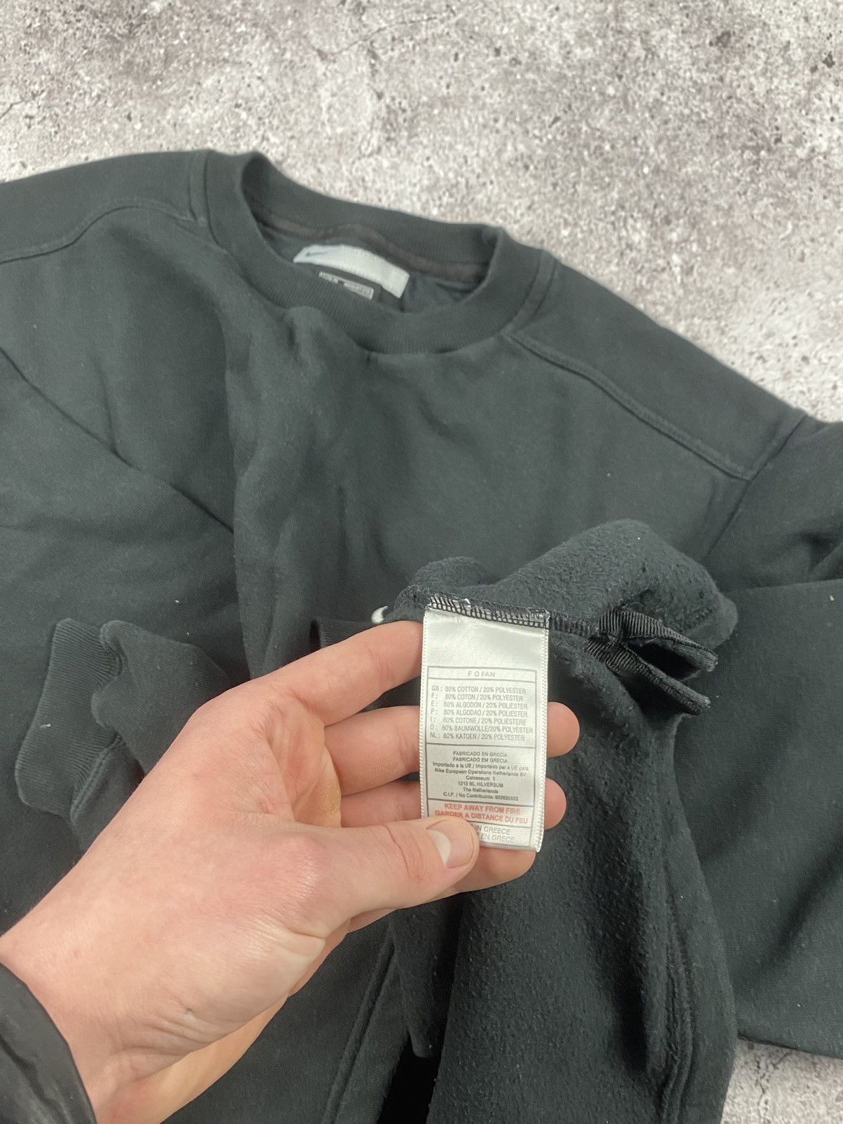 Nike × Vintage Rare Vintage 90 x sweatshirt big swoosh Nike Medium Size US M / EU 48-50 / 2 - 3 Thumbnail