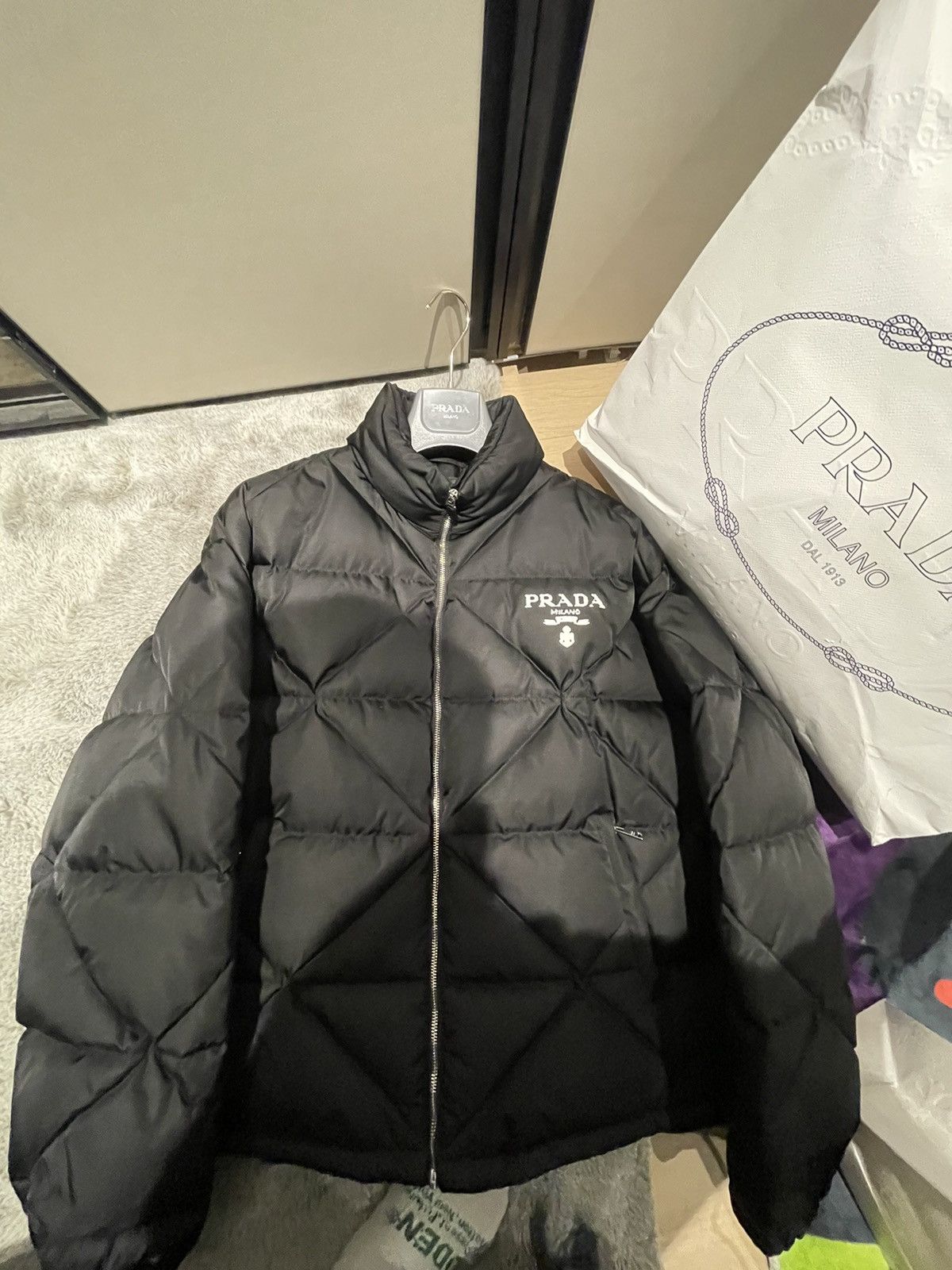 Prada Re-Nylon Puffer Down Jacket