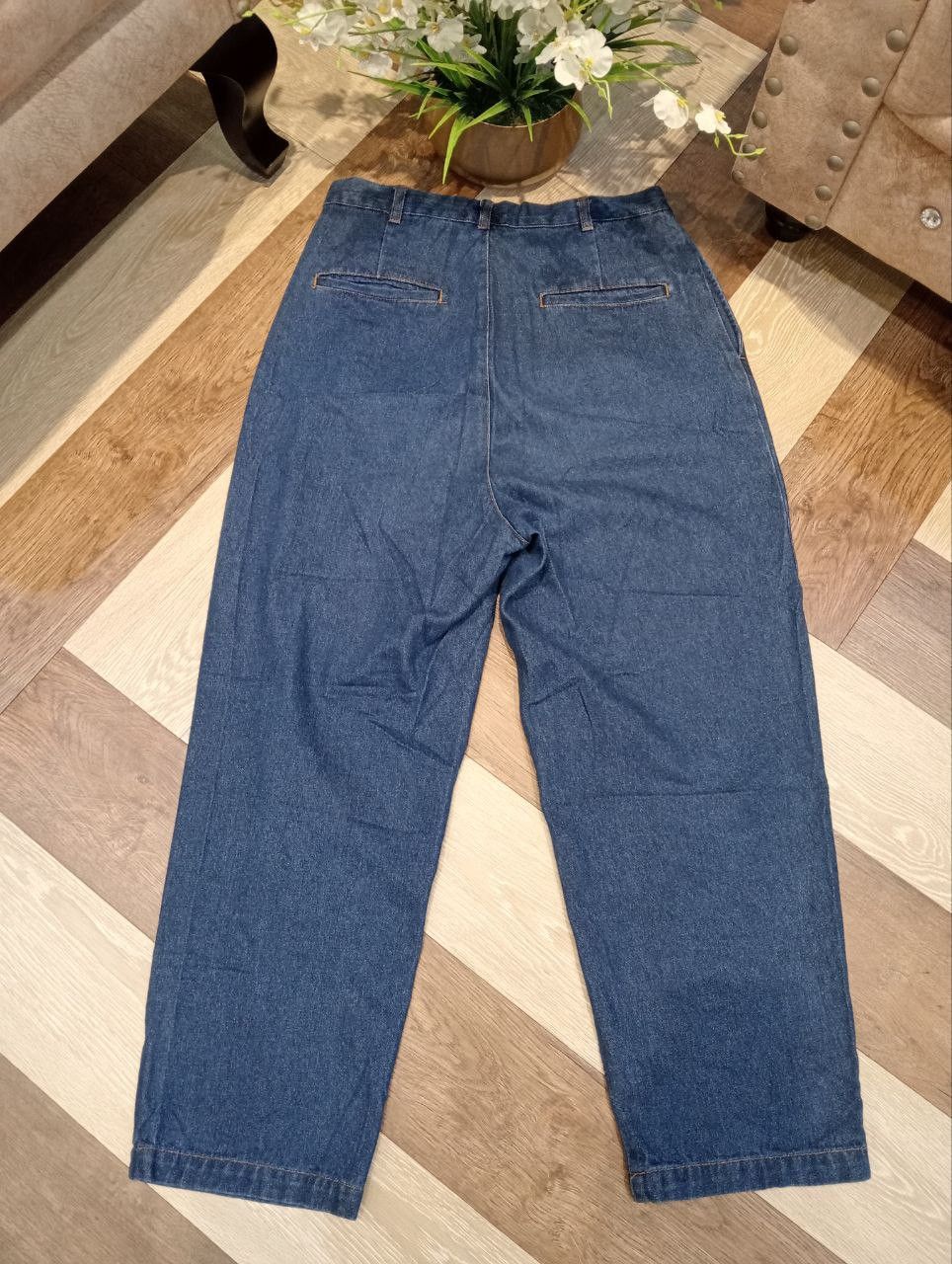 Beams Japan BEAMS HEART JAPAN BAGGY WIDE DENIM PANTS - SIZE M Size US 32 / EU 48 - 7 Thumbnail