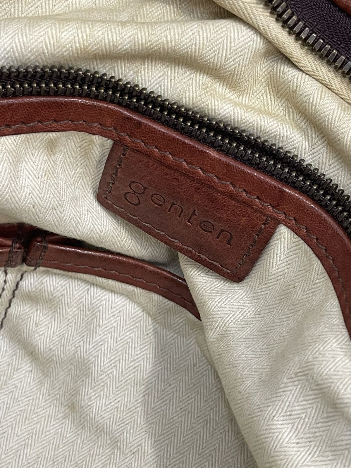 Genuine Leather Full Leather Genten Japan Tote Shoulder Bag 1🟩9 Size ONE SIZE - 25 Thumbnail