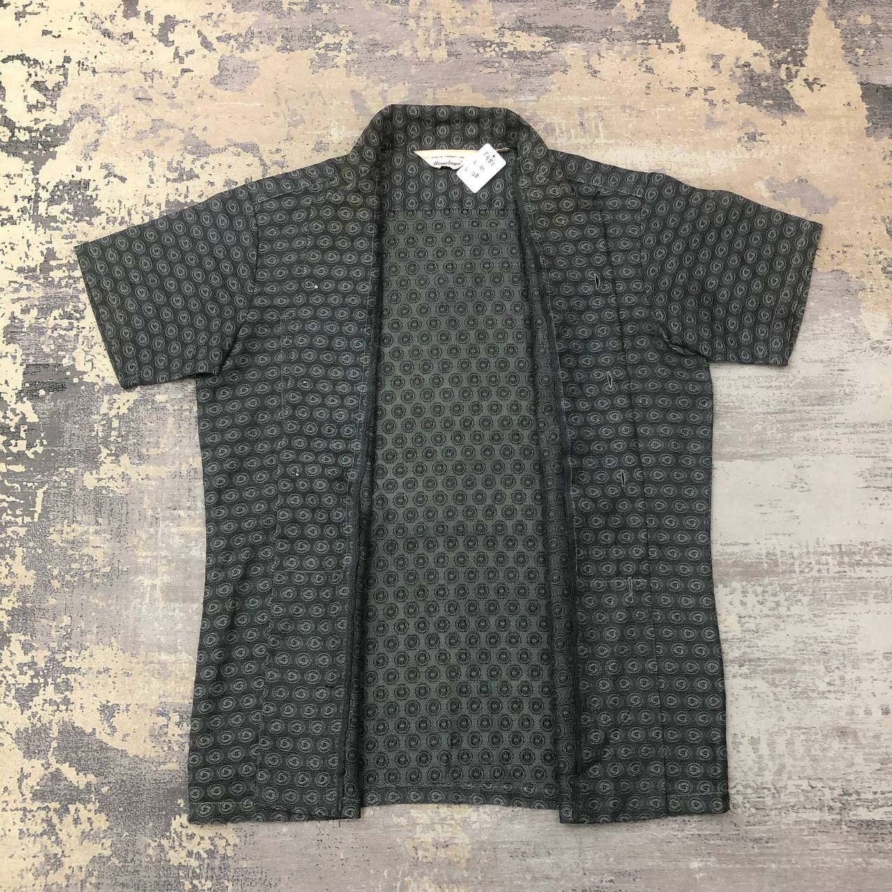 Vintage T451 VTG MESH HIMALAYA KNIT BOWLING SHIRTS Size US M / EU 48-50 / 2 - 3 Thumbnail
