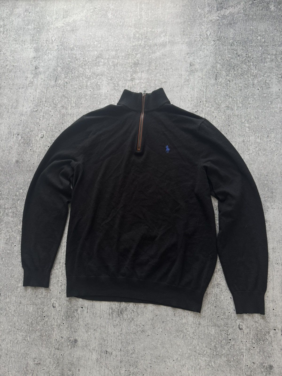 Polo Ralph Lauren Polo Ralph Lauren sweater knitwear 1/3 zip Size US L / EU 52-54 / 3 - 2 Thumbnail