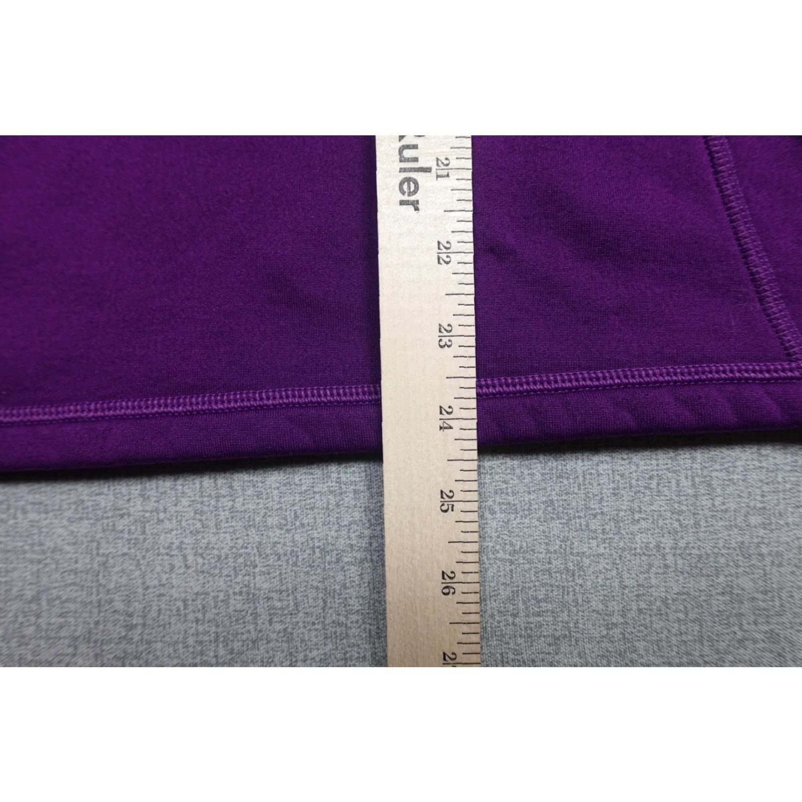 Mountain Hardwear VINTAGE Mountain Hardwear Quarter Zip Womens Medium Purple Fleece Hiking Top Hiking Size M / US 6-8 / IT 42-44 - 7 Thumbnail