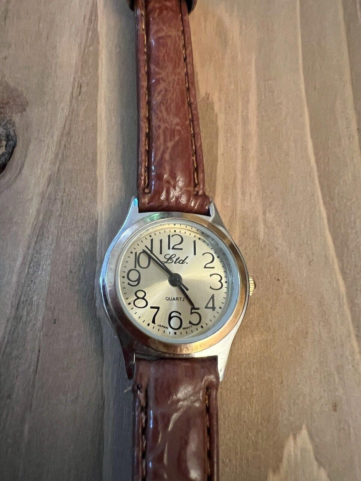 Designer Ltd Ladies Watch New Battery Size ONE SIZE - 1 Thumbnail