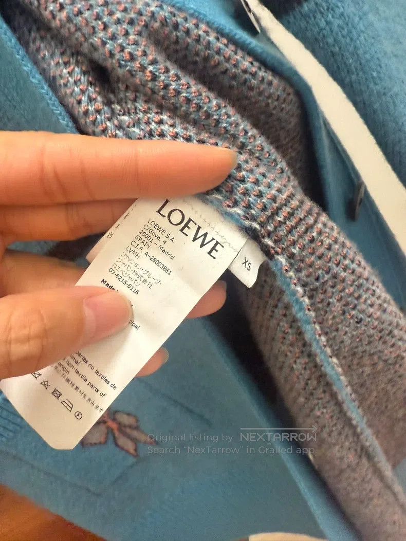 Loewe Loewe Cardigan, Loose Fit Size XS / US 0-2 / IT 36-38 - 2 Thumbnail