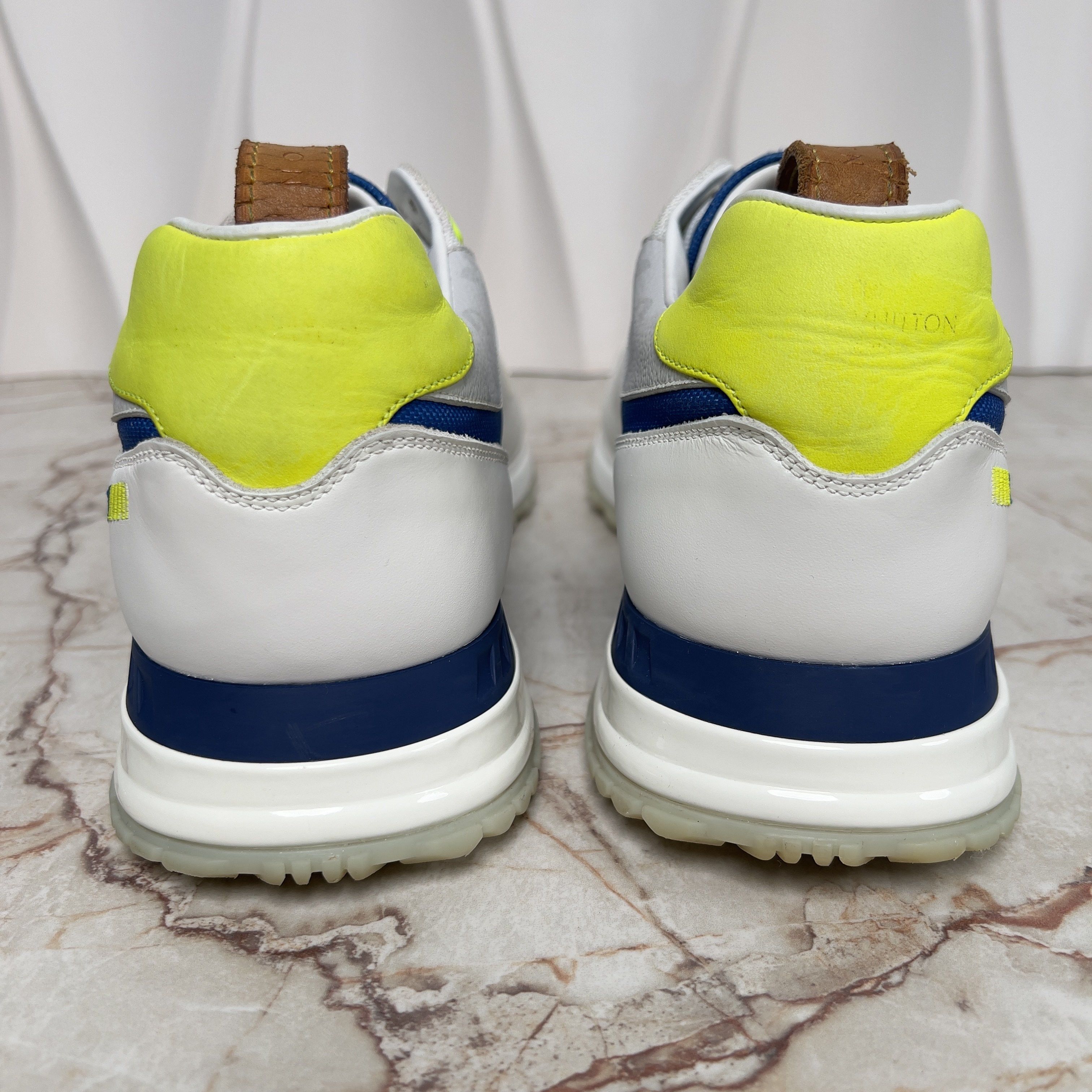Louis Vuitton Run Away Monogram Sneakers Leather Size US 11.5 / EU 44-45 - 8 Thumbnail
