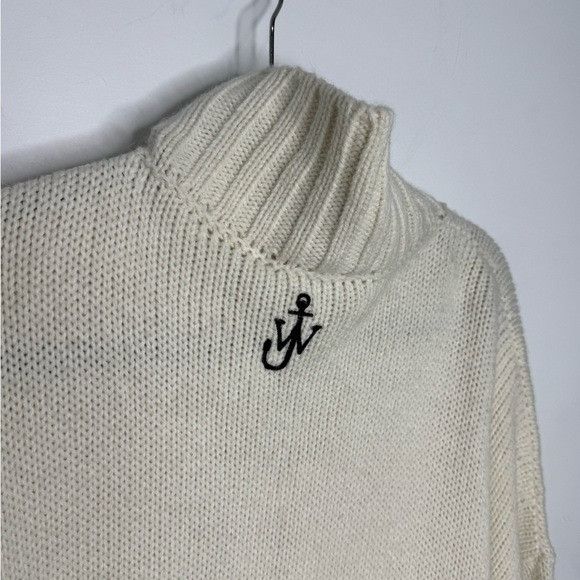 JW Anderson JW Anderson Patch Pocket Turtleneck Sweater Off White Black Size US L / EU 52-54 / 3 - 7 Thumbnail