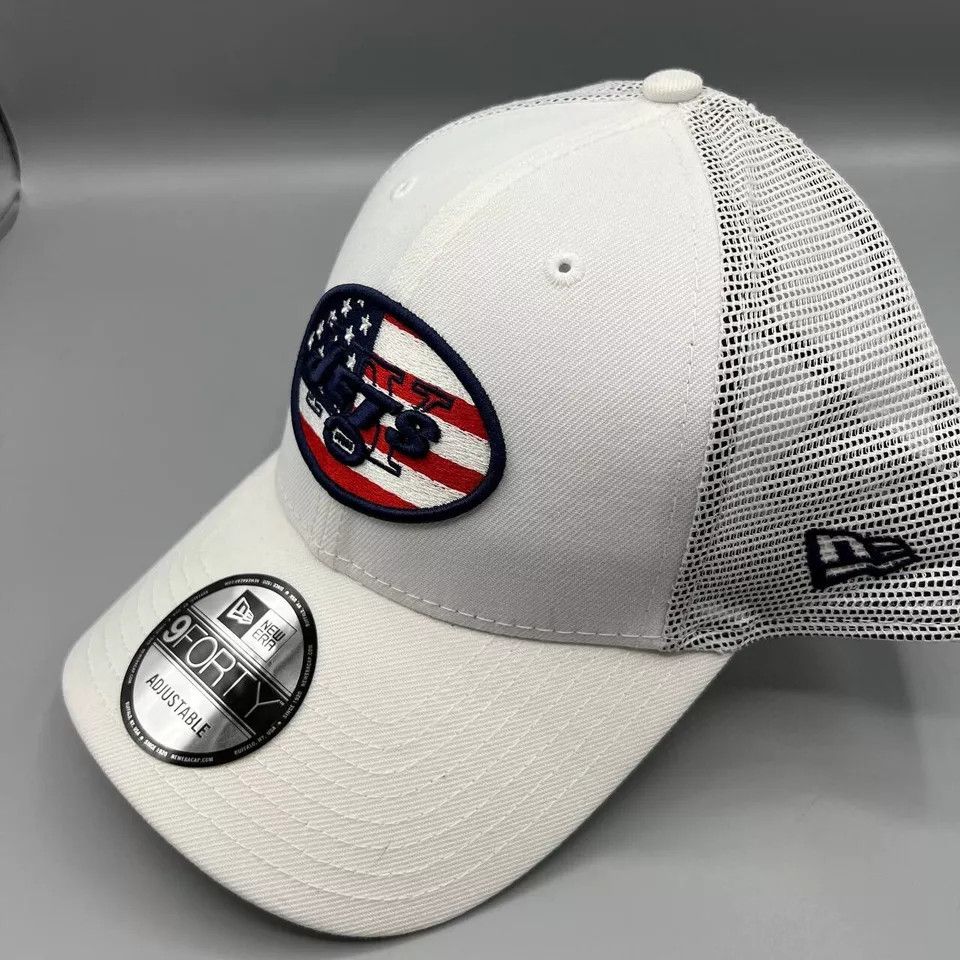 New Era New York Jets Trucker Hat Men 9Forty New Era Snap Back Cap Size ONE SIZE - 2 Thumbnail