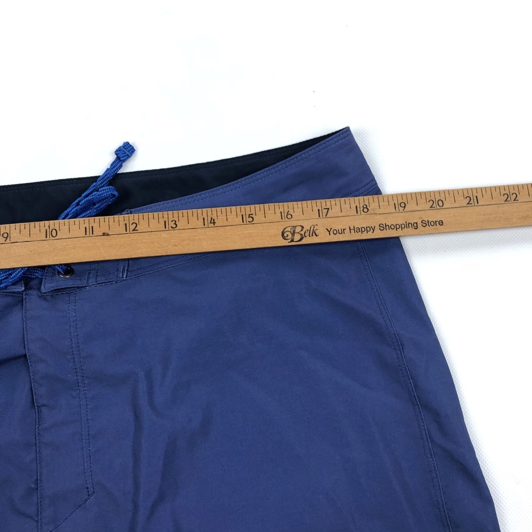 Patagonia Patagonia Hydro Series Boardshorts Striped Superior Blue Mens 36 Regular Quick Dry Recycled Polyester Pockets DWR Size US 36 / EU 52 - 6 Thumbnail