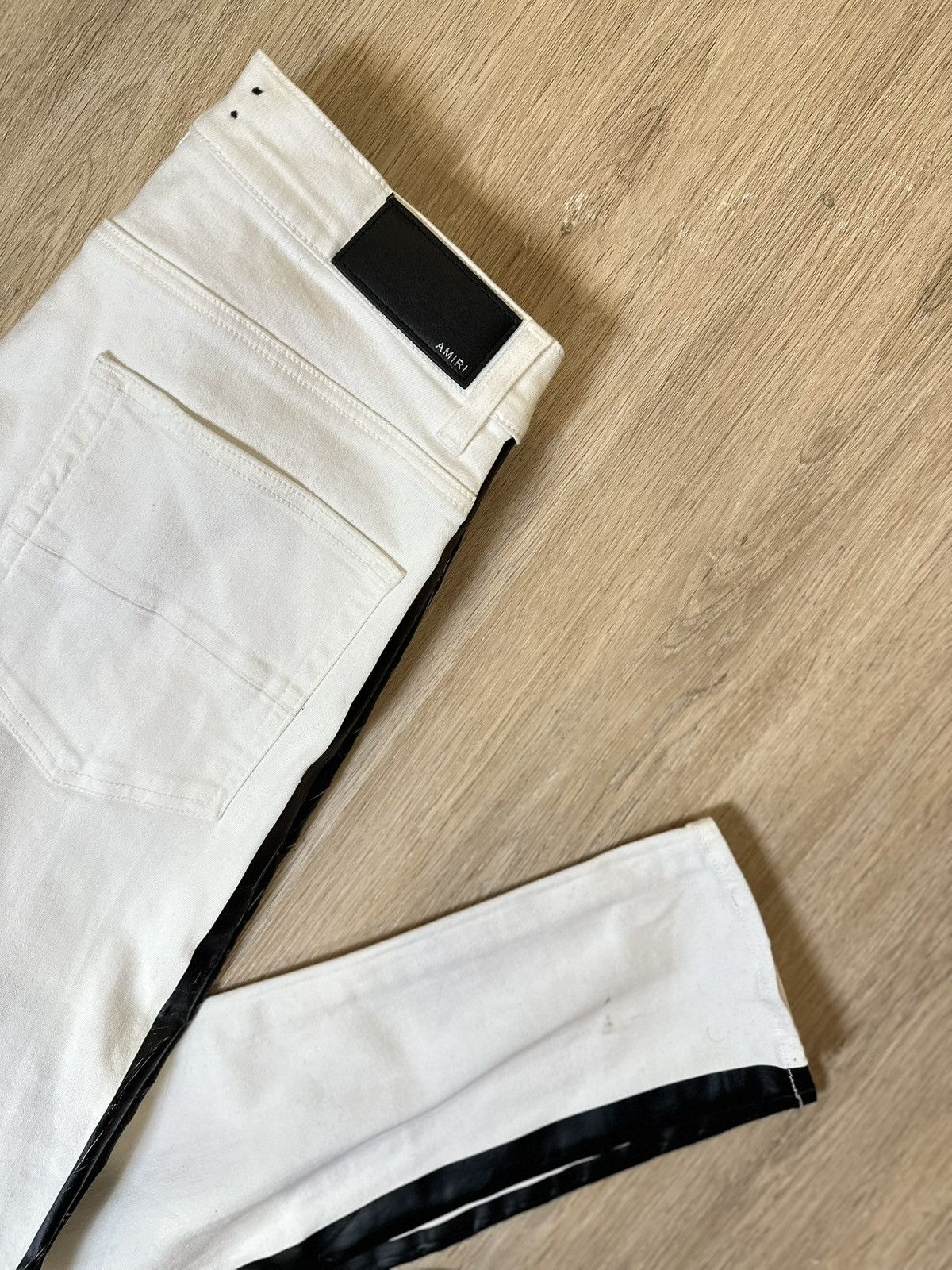 Amiri AMIRI White and black jeans Size US 34 / EU 50 - 6 Thumbnail