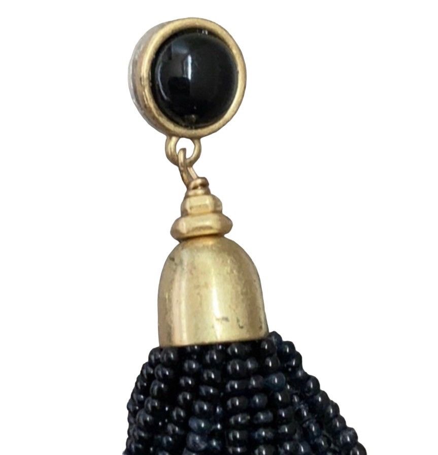 Other Stella & Dot Gita Hand Beaded Tassel Earrings Size ONE SIZE - 8 Thumbnail