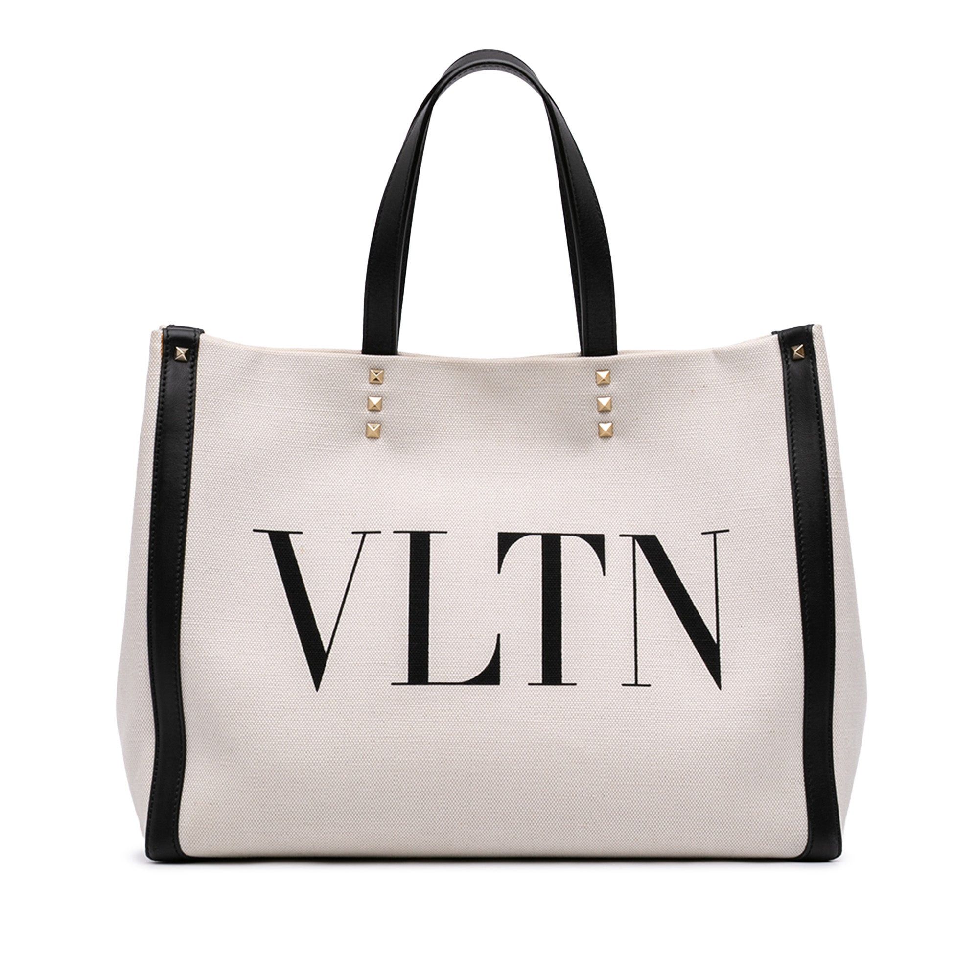 Valentino Canvas Rockstud VLTN Tote Size ONE SIZE - 1 Thumbnail