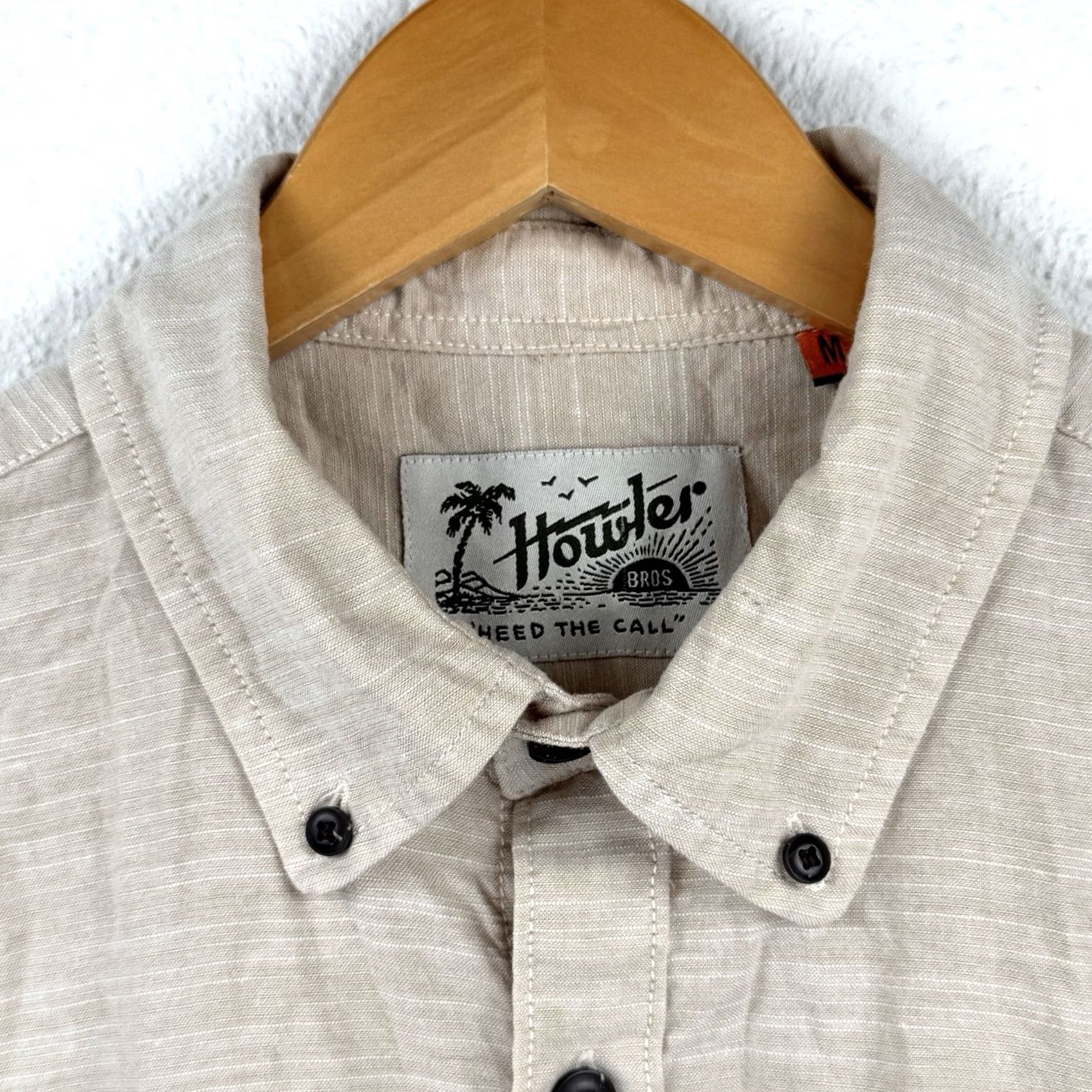 Howler Brothers Howler Brothers Shirt Mens M Short Sleeve Button Up Pocket Casual Cotton Size US M / EU 48-50 / 2 - 4 Thumbnail