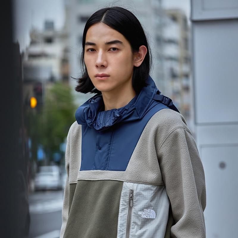 Kazuki Kuraishi × The North Face Urban Exploration KAZUKI COLOR MIX knit fleece HOODIE Size US M / EU 48-50 / 2 - 2 Thumbnail