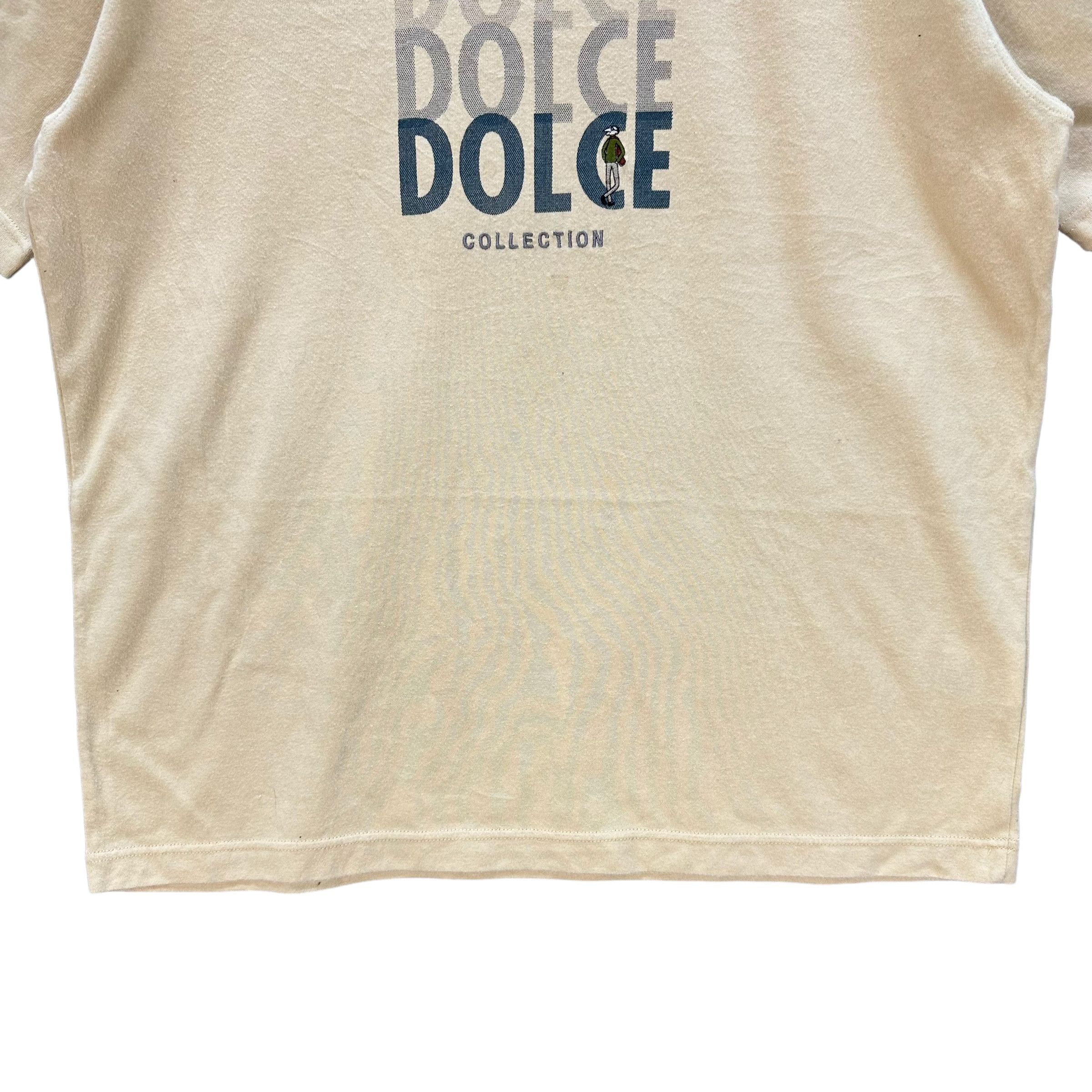 Japanese Brand DOLCE COLLECTION BIG LOGO TEES #9053-53 Size US M / EU 48-50 / 2 - 3 Thumbnail