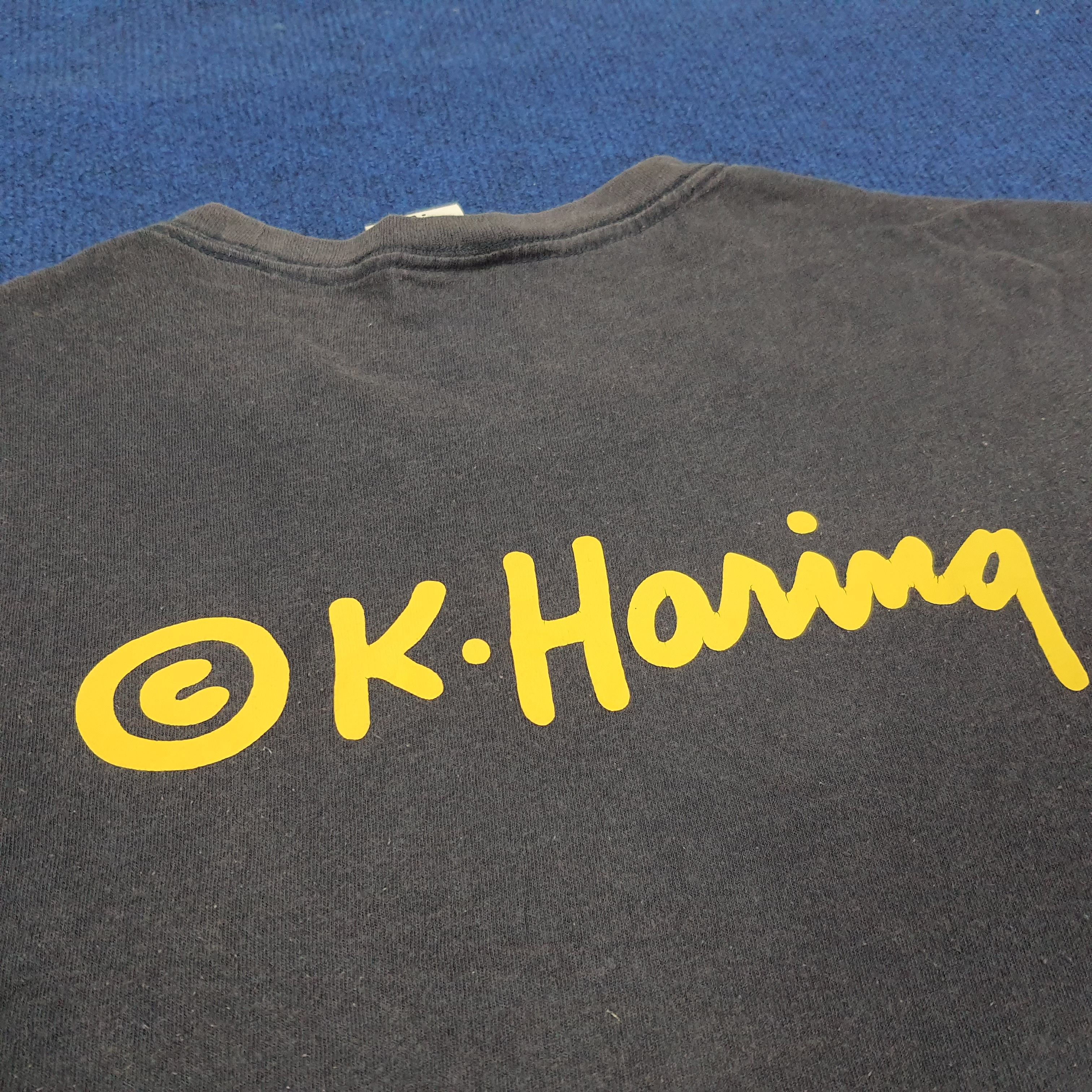 Keith Haring × Vintage Vintage Keith Haring Wild Oats Streetwear Tshirt Size US L / EU 52-54 / 3 - 4 Thumbnail