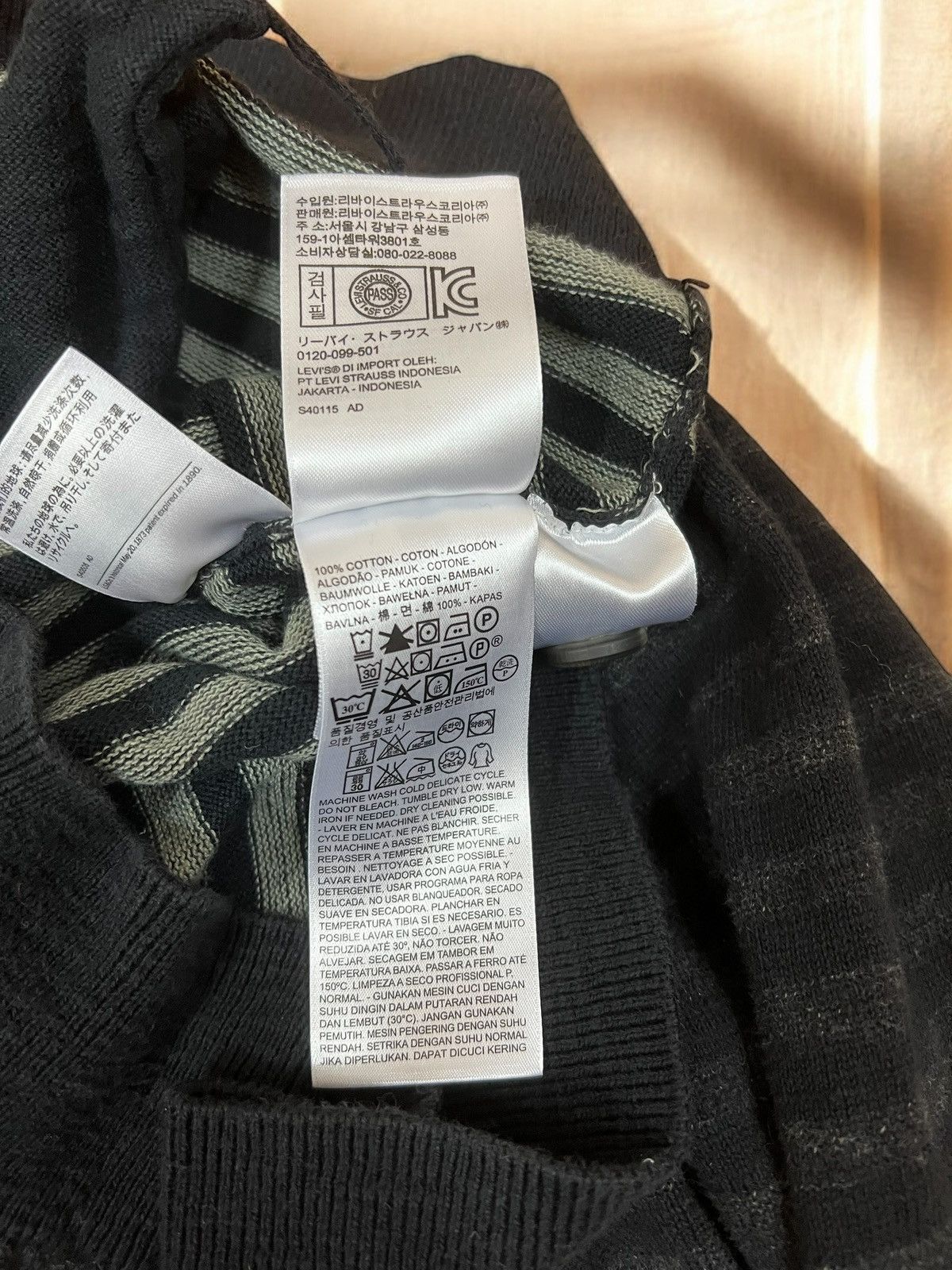Levi's Levi’s striped cardigan size M Size US M / EU 48-50 / 2 - 7 Thumbnail